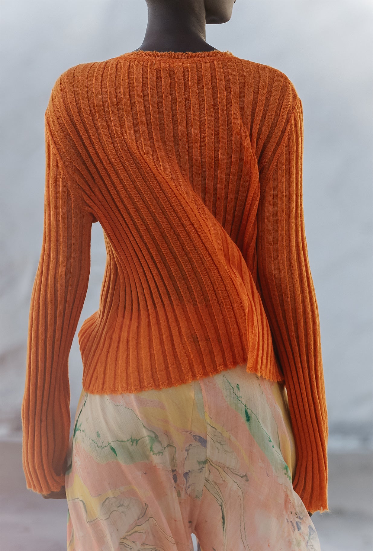 Cardigan En Maille Mount Rogers - Orange