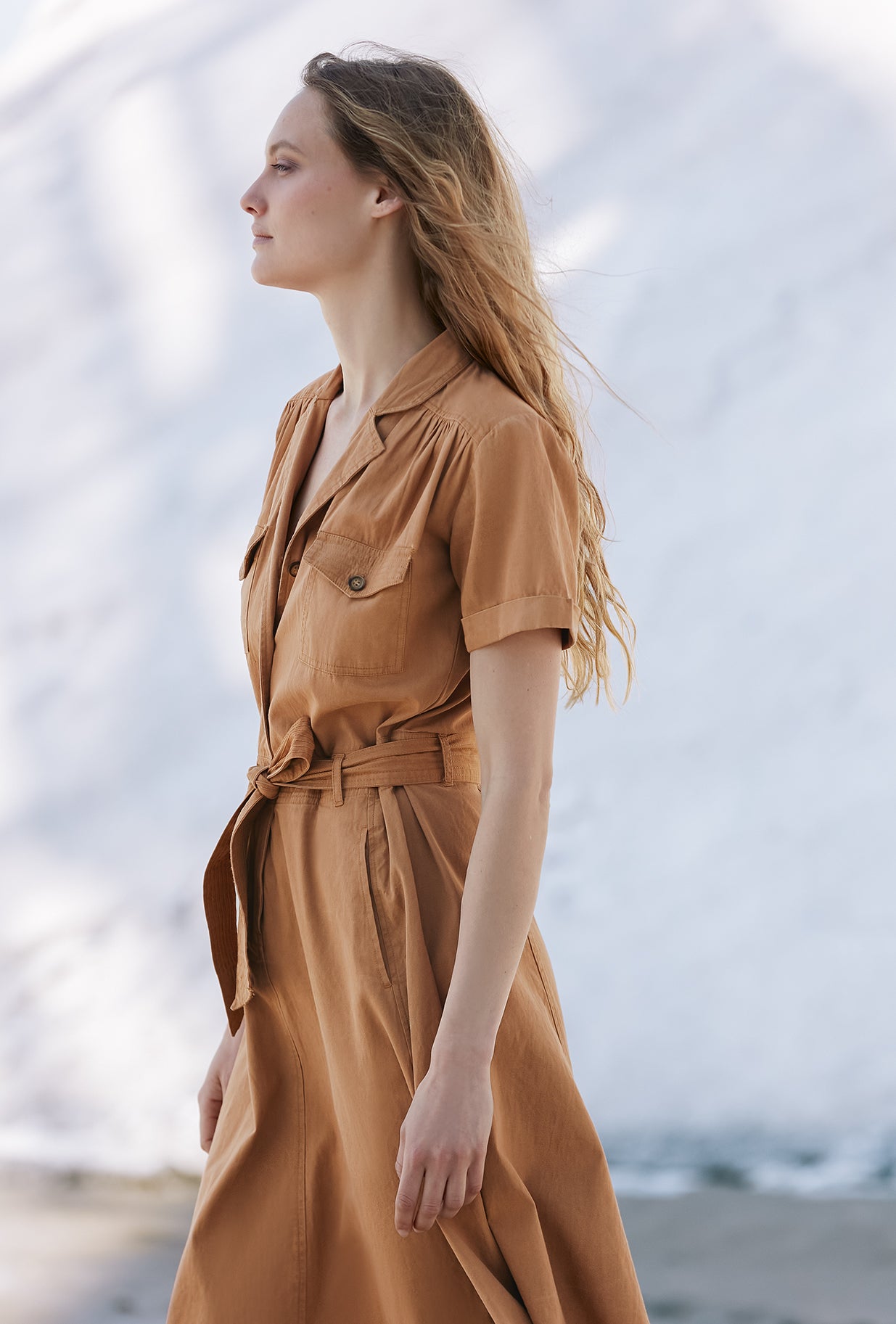 Robe Patrice - Ocre