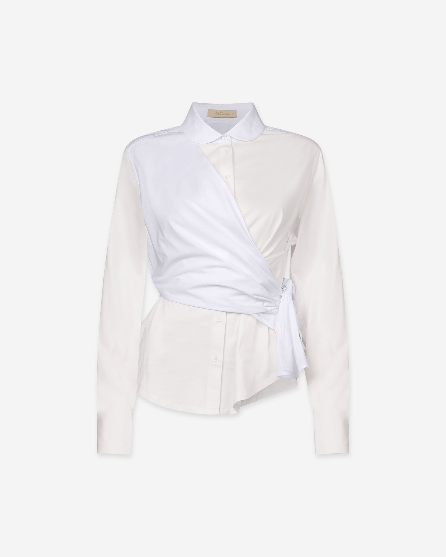 Chemise Violette - Blanc