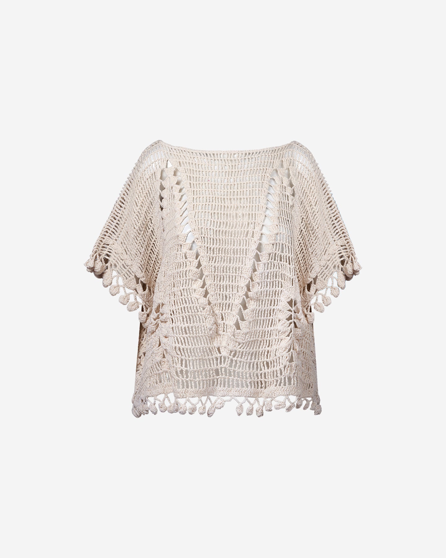 Blouse En Tricoté Wolf - Ivoire