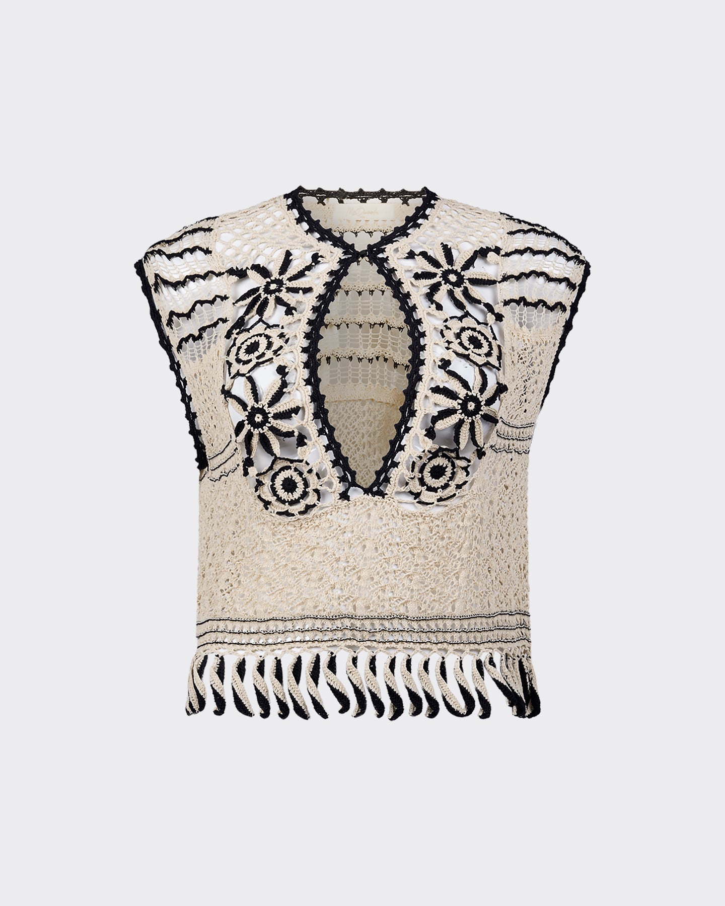 Pull En Maille Mondie - Ivoire