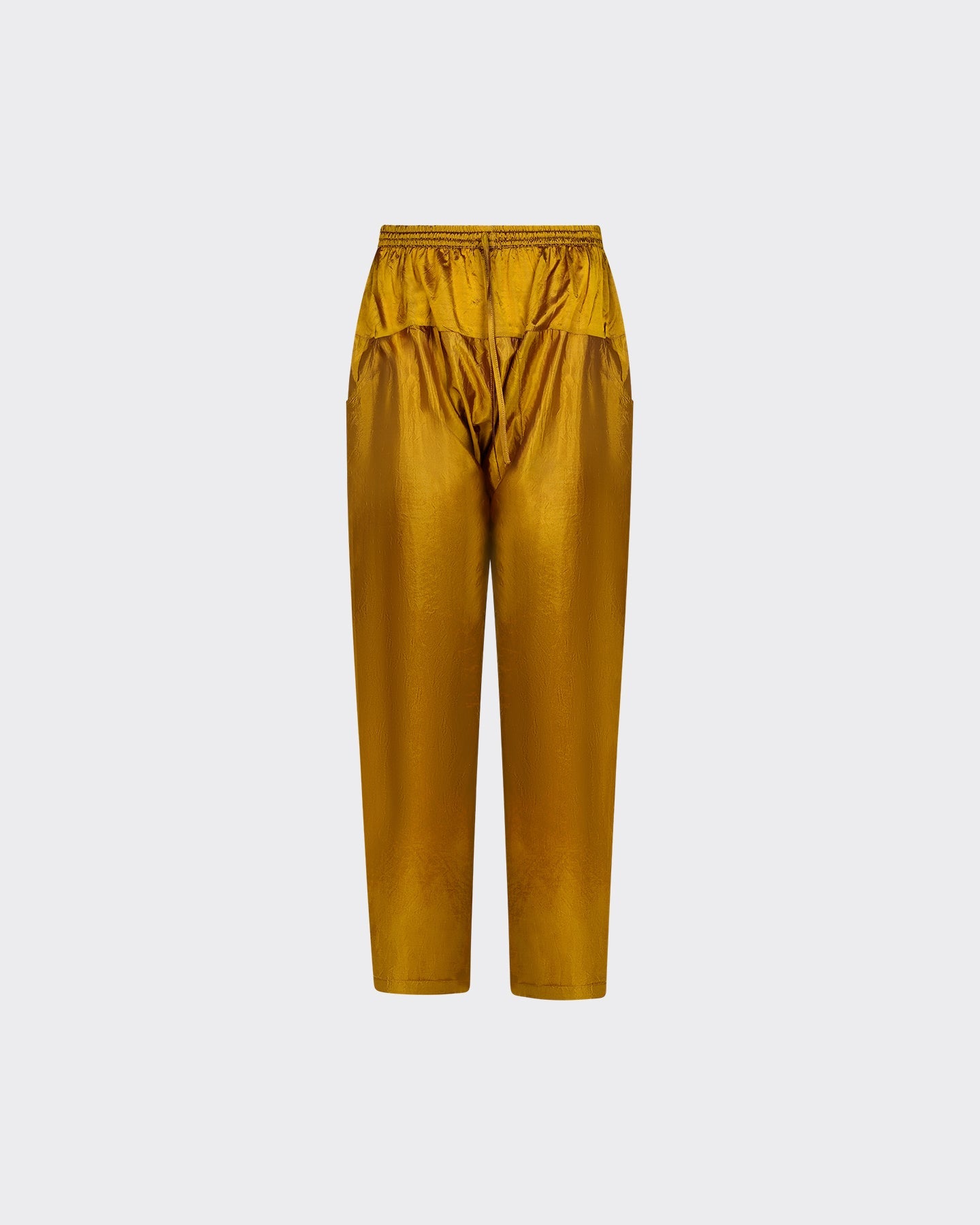 Pantalon Serena - Jaune/Aubergine