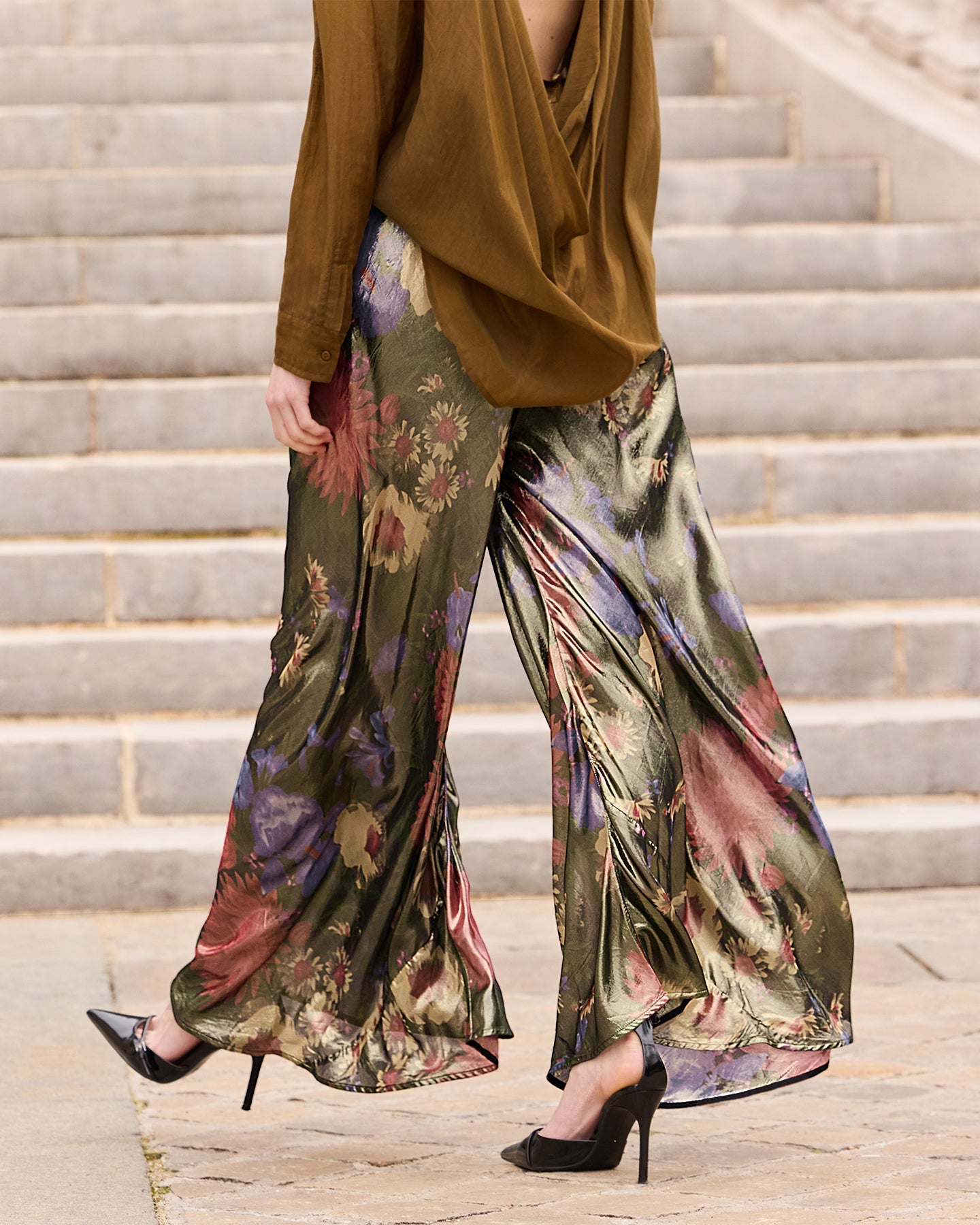 Pantalon Betty - Fleurs
