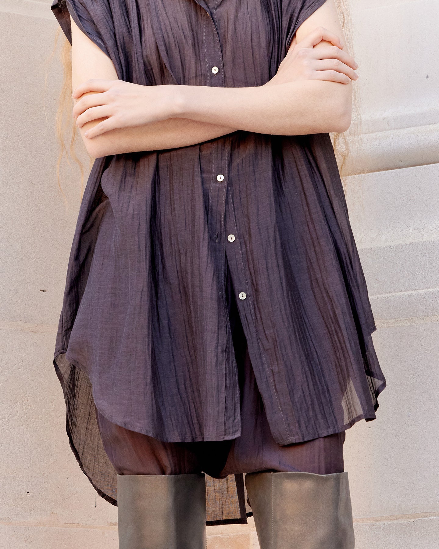 Chemise Lana - Gris
