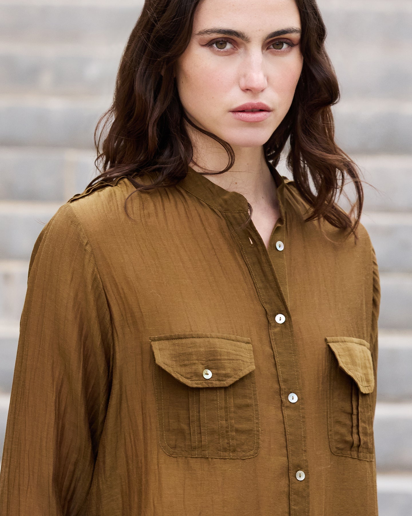 Chemise Lenny - Kaki