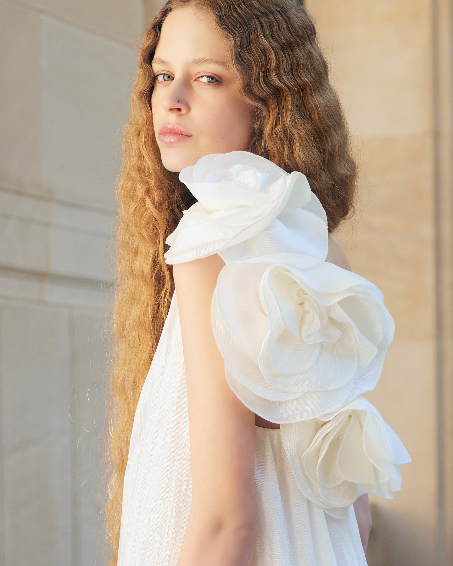 Robe Poesie - Blanc