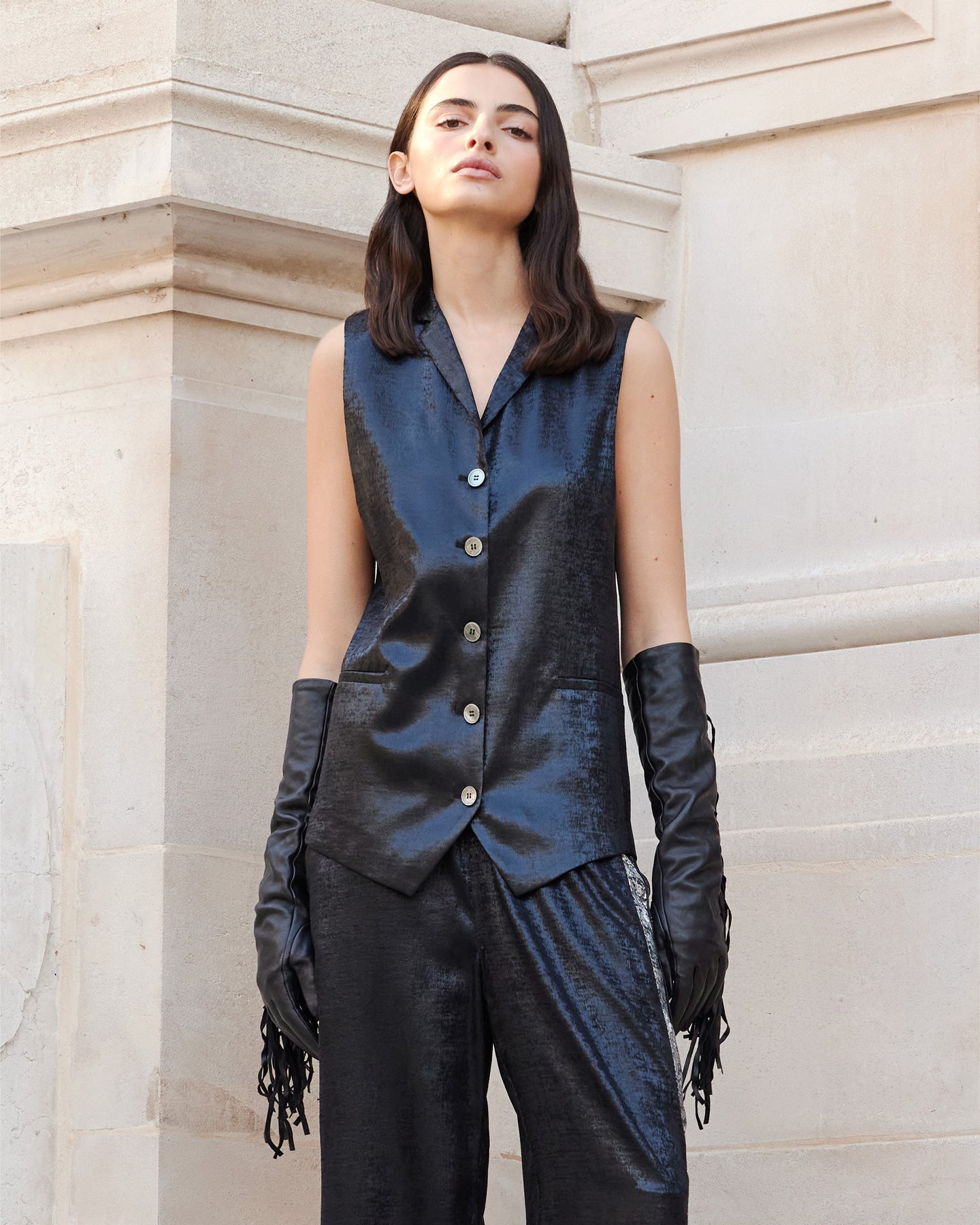Gilet Sefana - Noir