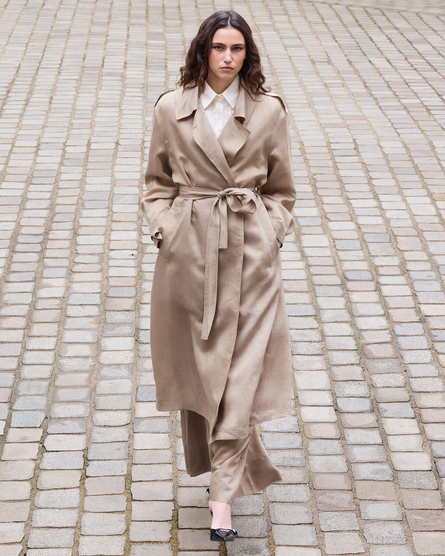Manteau Soleil - Brun