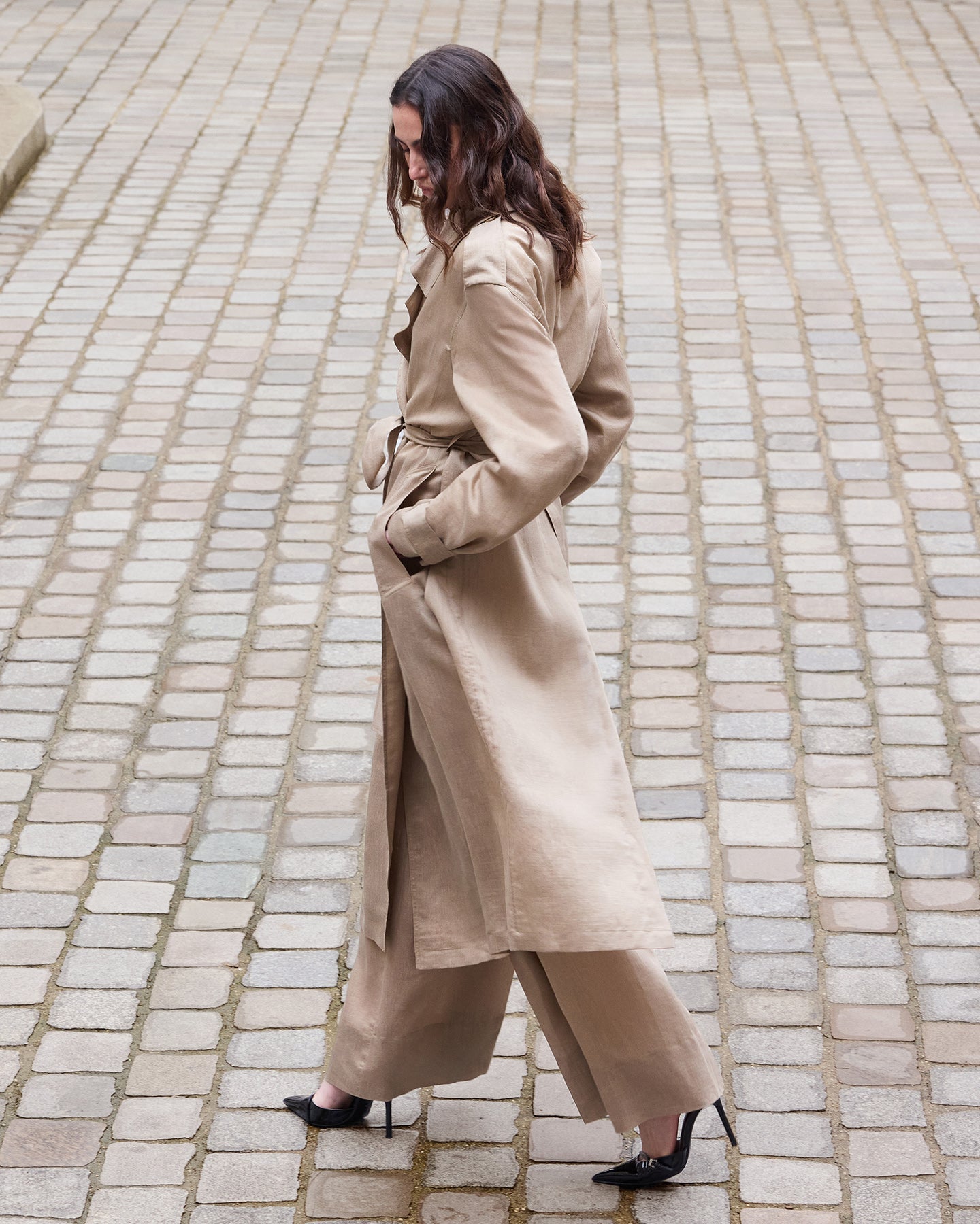 Manteau Soleil - Brun