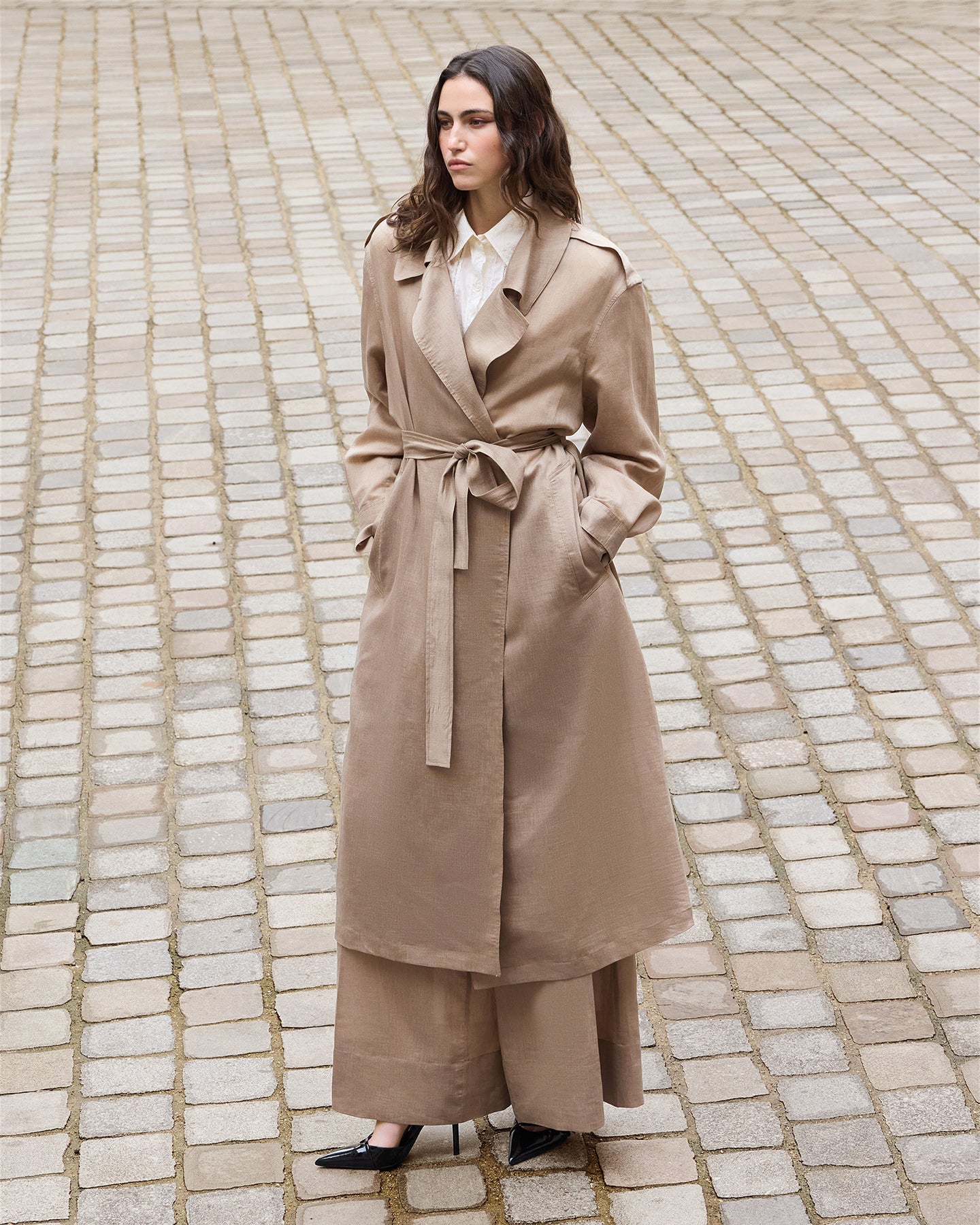 Manteau Soleil - Brun