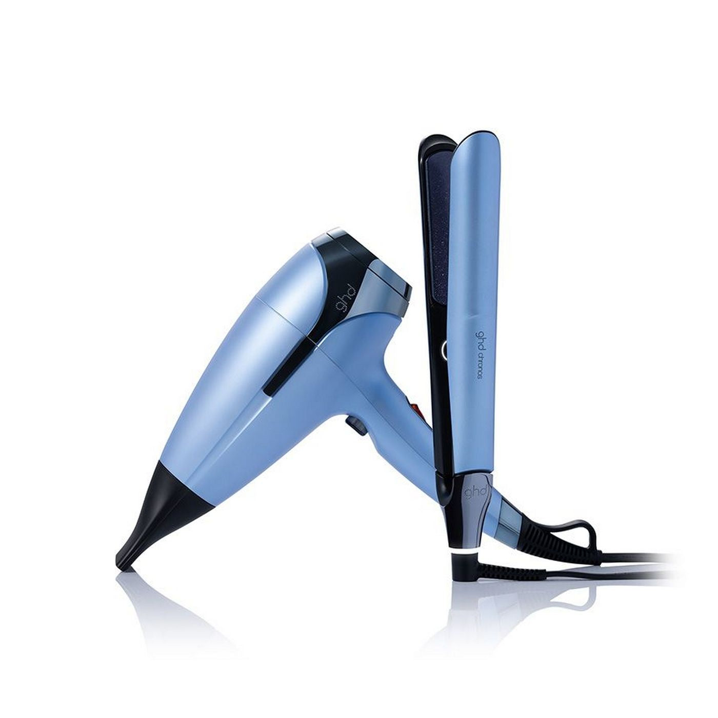 Coffret Lisseur Ghd Chronos + Sèche-Cheveux Ghd Helios - Collection Ghd Iced Luxe