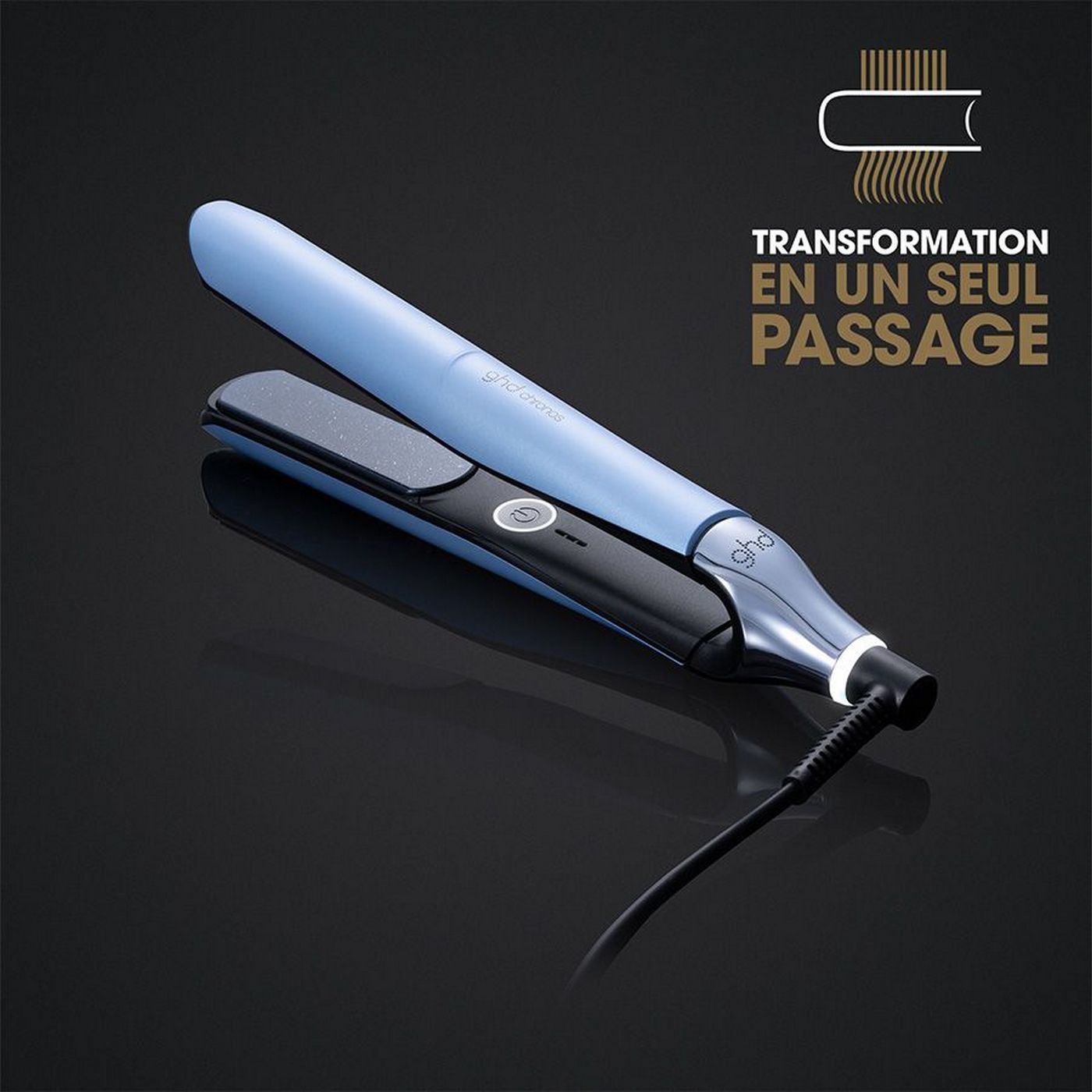 Coffret Lisseur Ghd Chronos Et Sèche-Cheveux Ghd Helios - Collection Ghd Iced Luxe