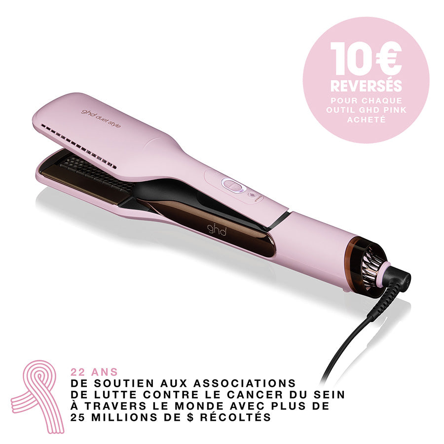 Lisseur séchant 2-en-1 ghd duet style rose
