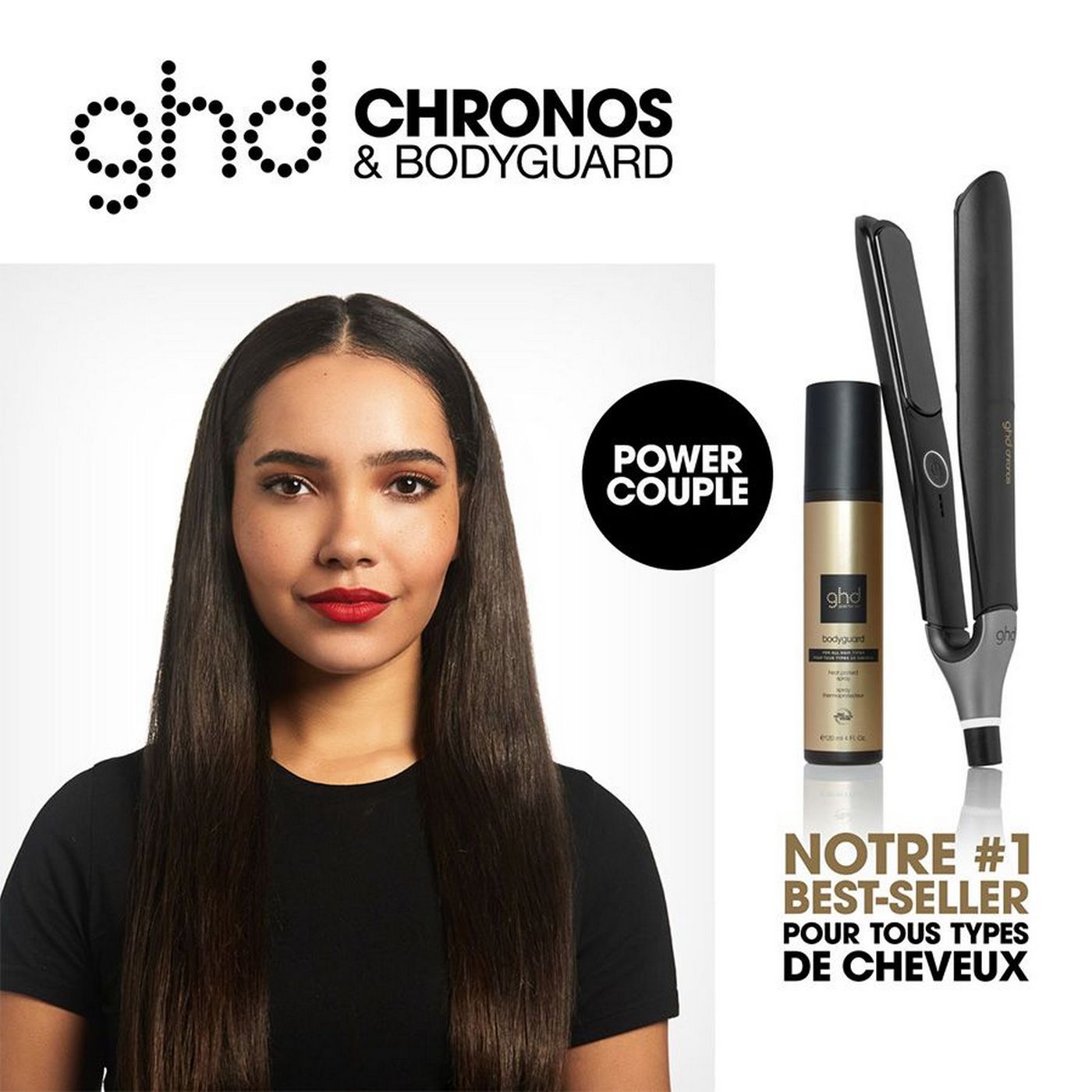 Spray Thermoprotecteur Tous Types De Cheveux Ghd - Bodyguard