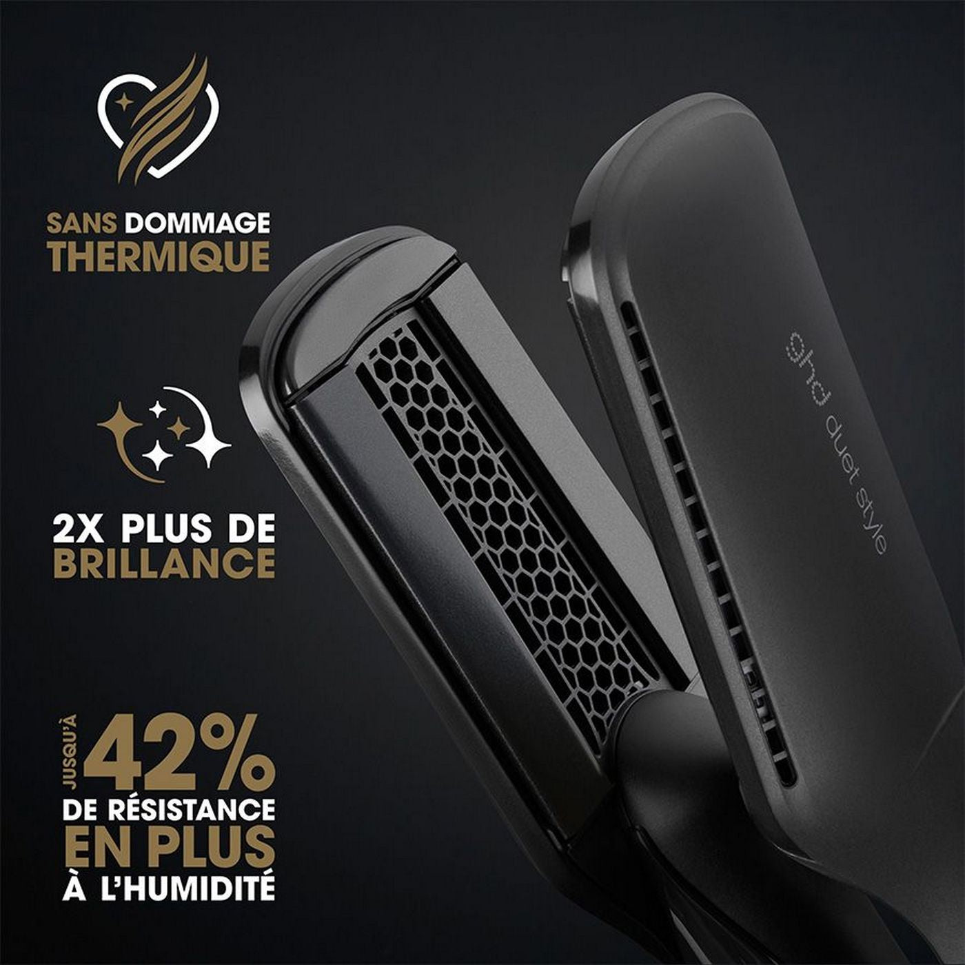 Lisseur Séchant 2-En-1 Ghd Duet Style Noir