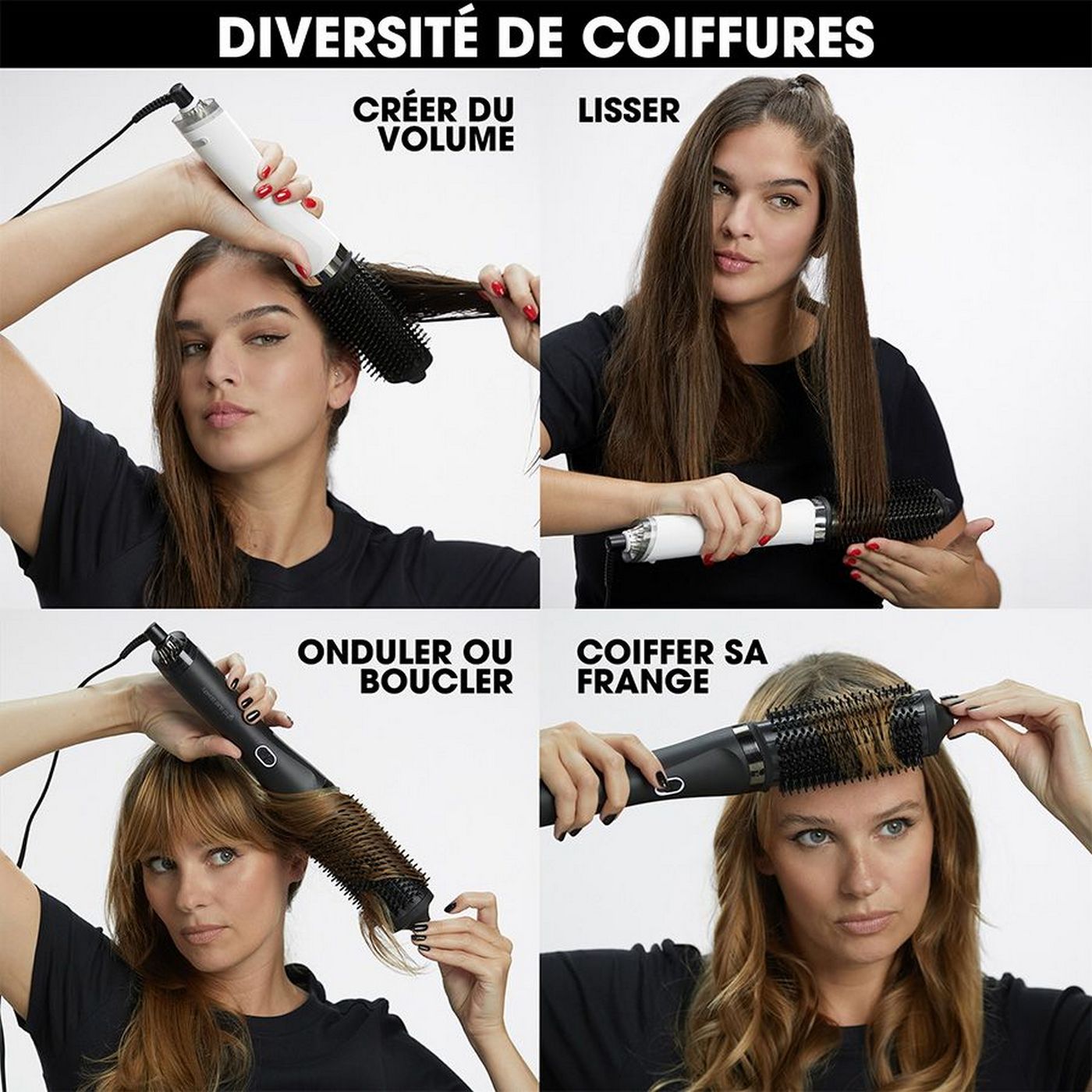 Brosse Soufflante 2-En-1 Ghd Duet Blowdry Noir