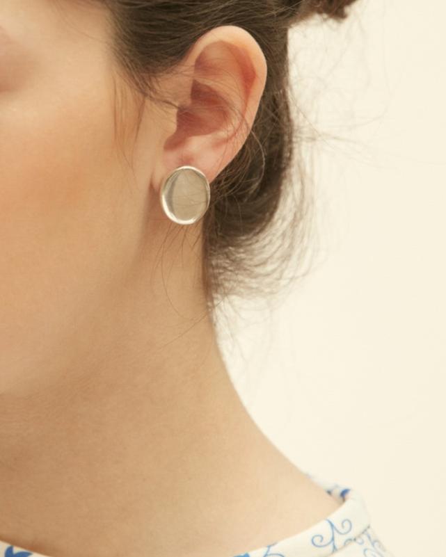 Boucle D'Oreille Bl1052 - Silver