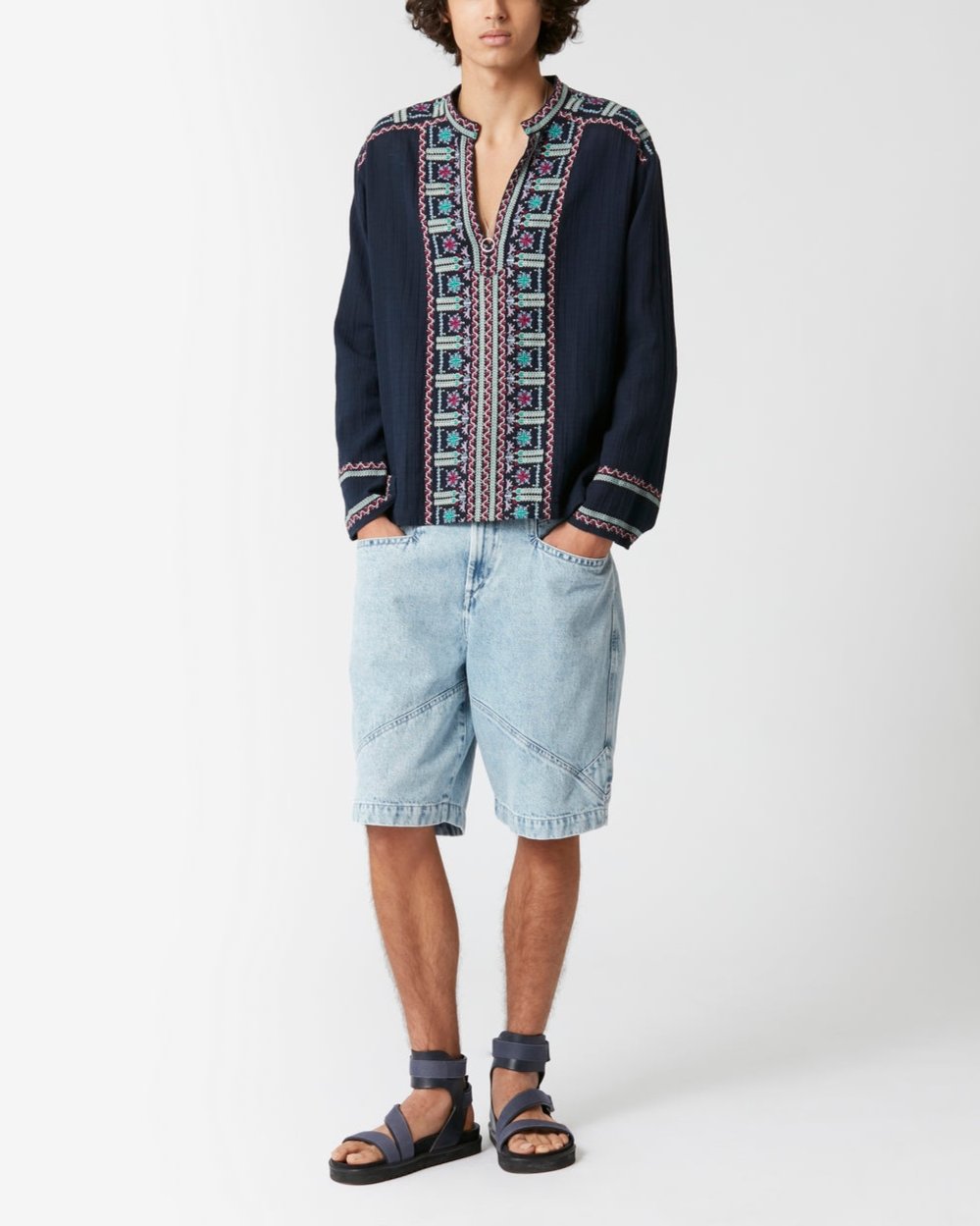 Blouse Cikariah - Faded Night