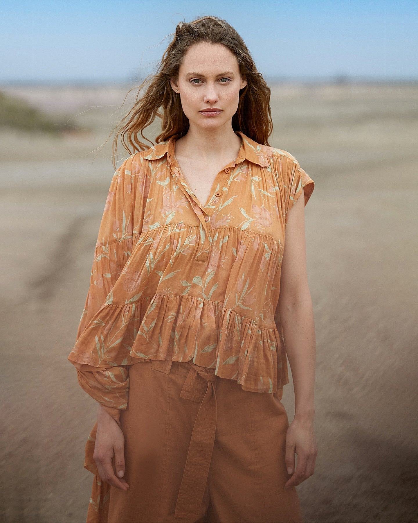 Blouse Daisy Ocre | Mes Demoiselles Paris
