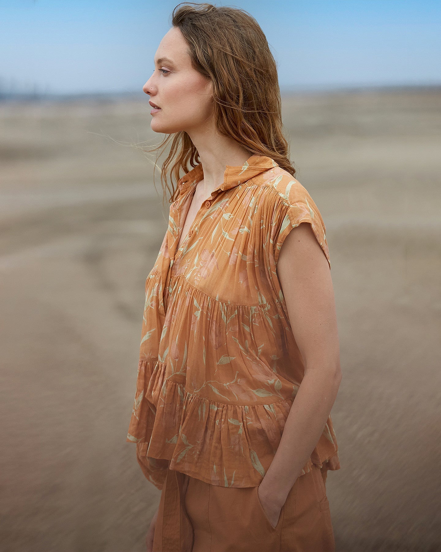 Blouse Daisy Ocre | Mes Demoiselles Paris