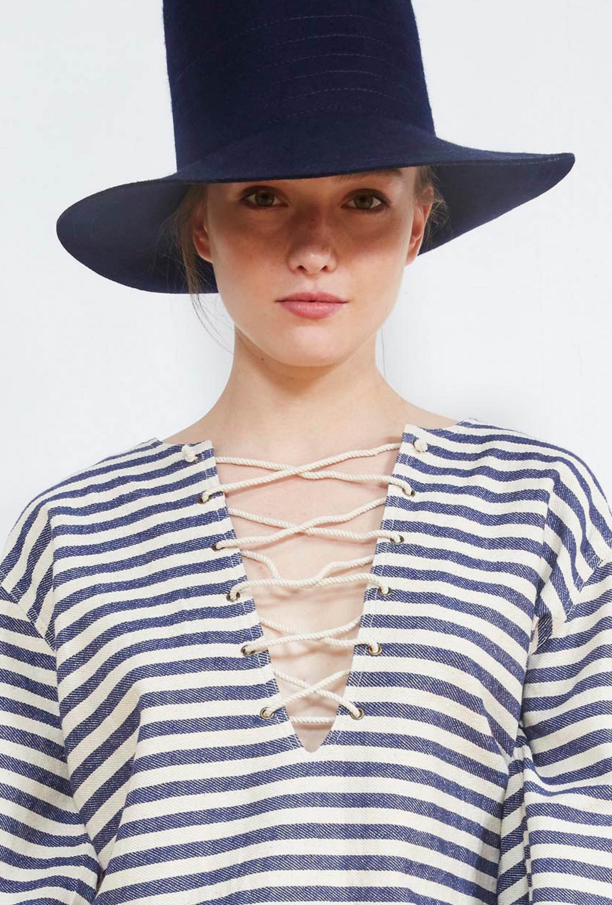 Blouse Garonne Rayé bleu | Mes Demoiselles Paris