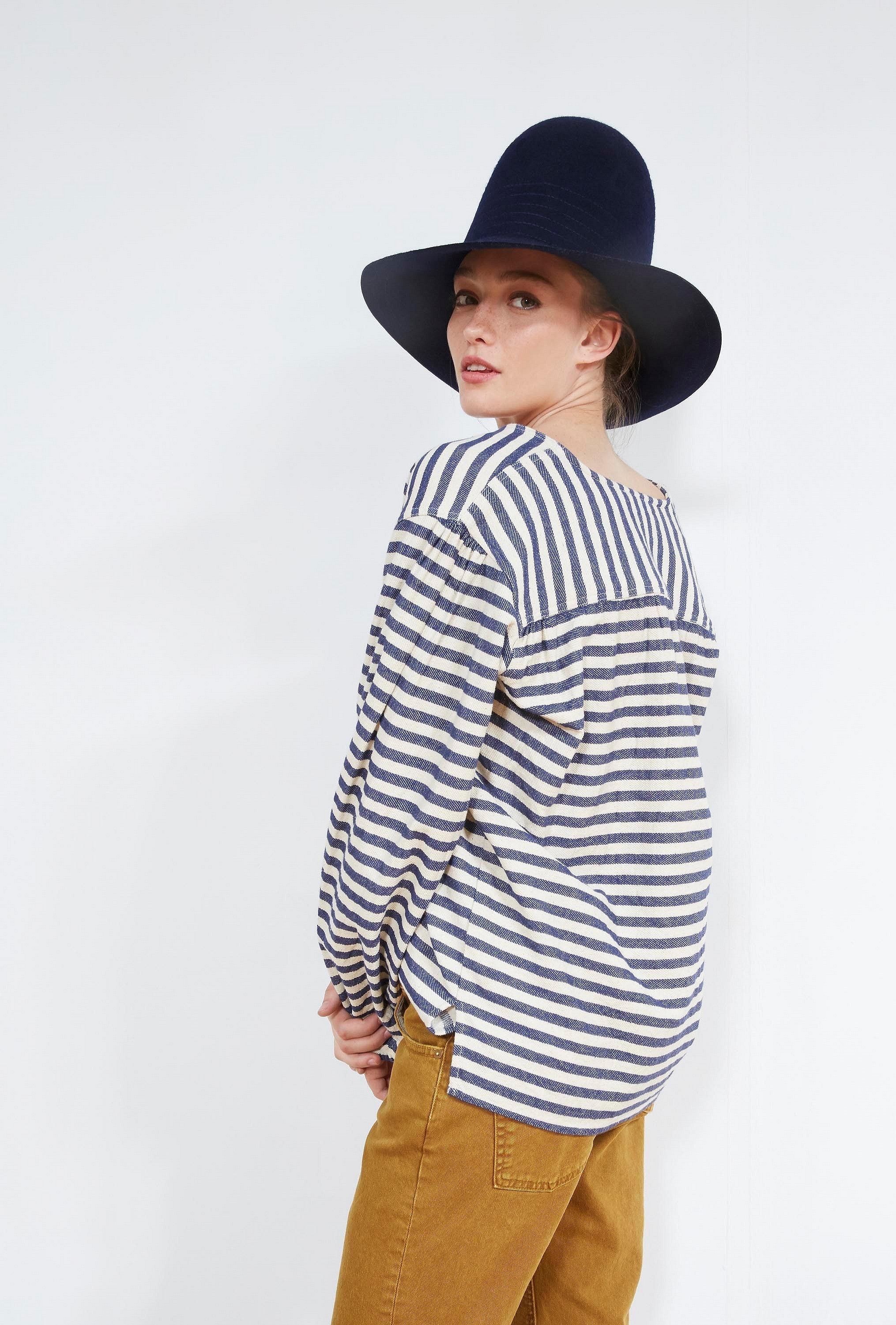 Blouse Garonne Rayé bleu | Mes Demoiselles Paris