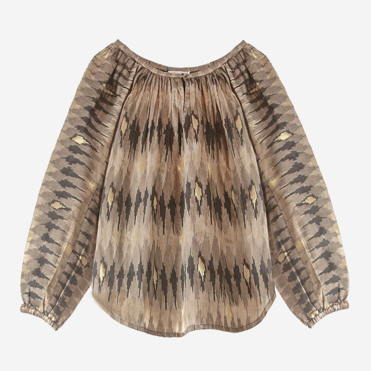Blouse Jember Imprimé gris | Mes Demoiselles Paris