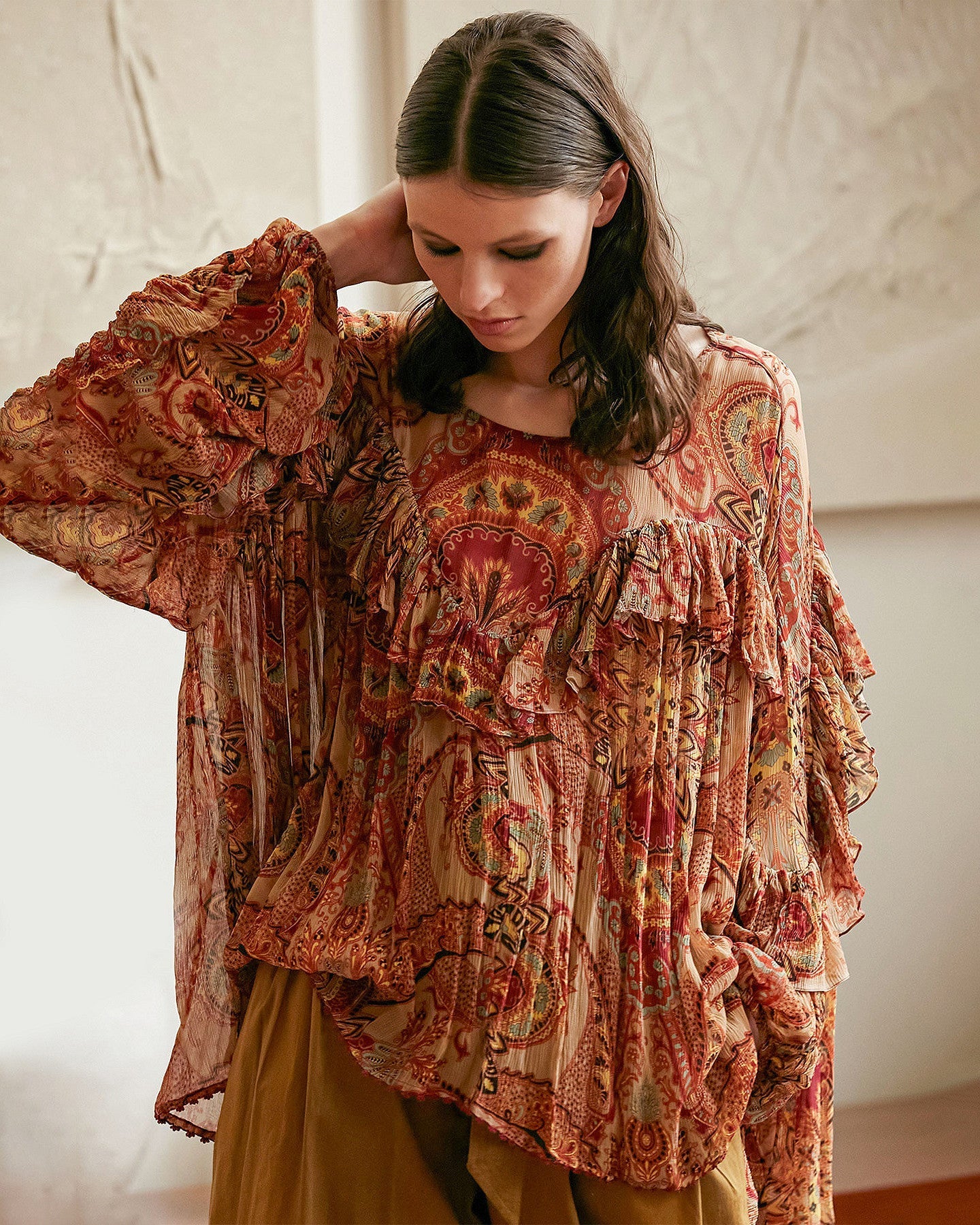 Blouse Latifah Imprimé fleuri | Mes Demoiselles Paris