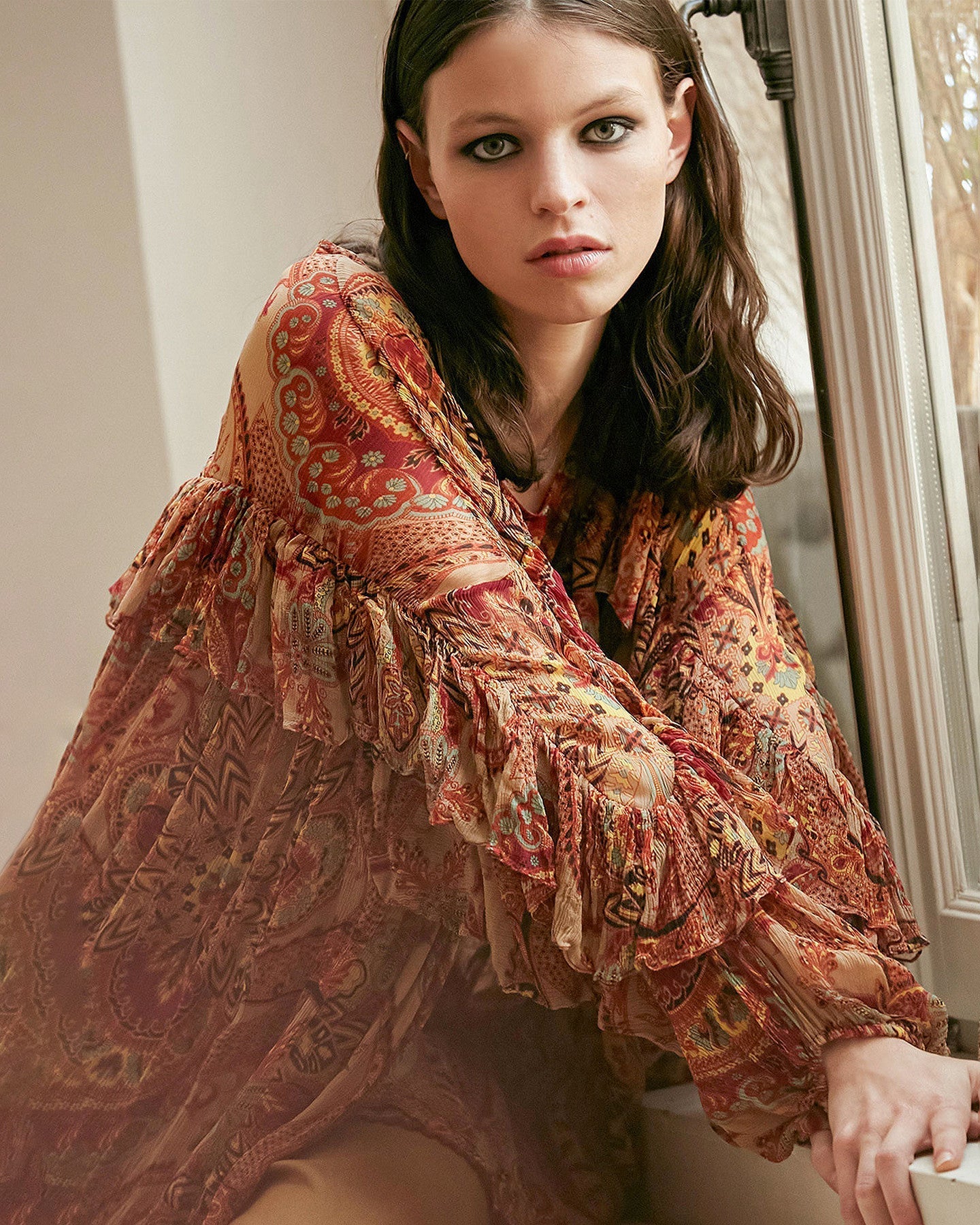 Blouse Latifah Imprimé fleuri | Mes Demoiselles Paris