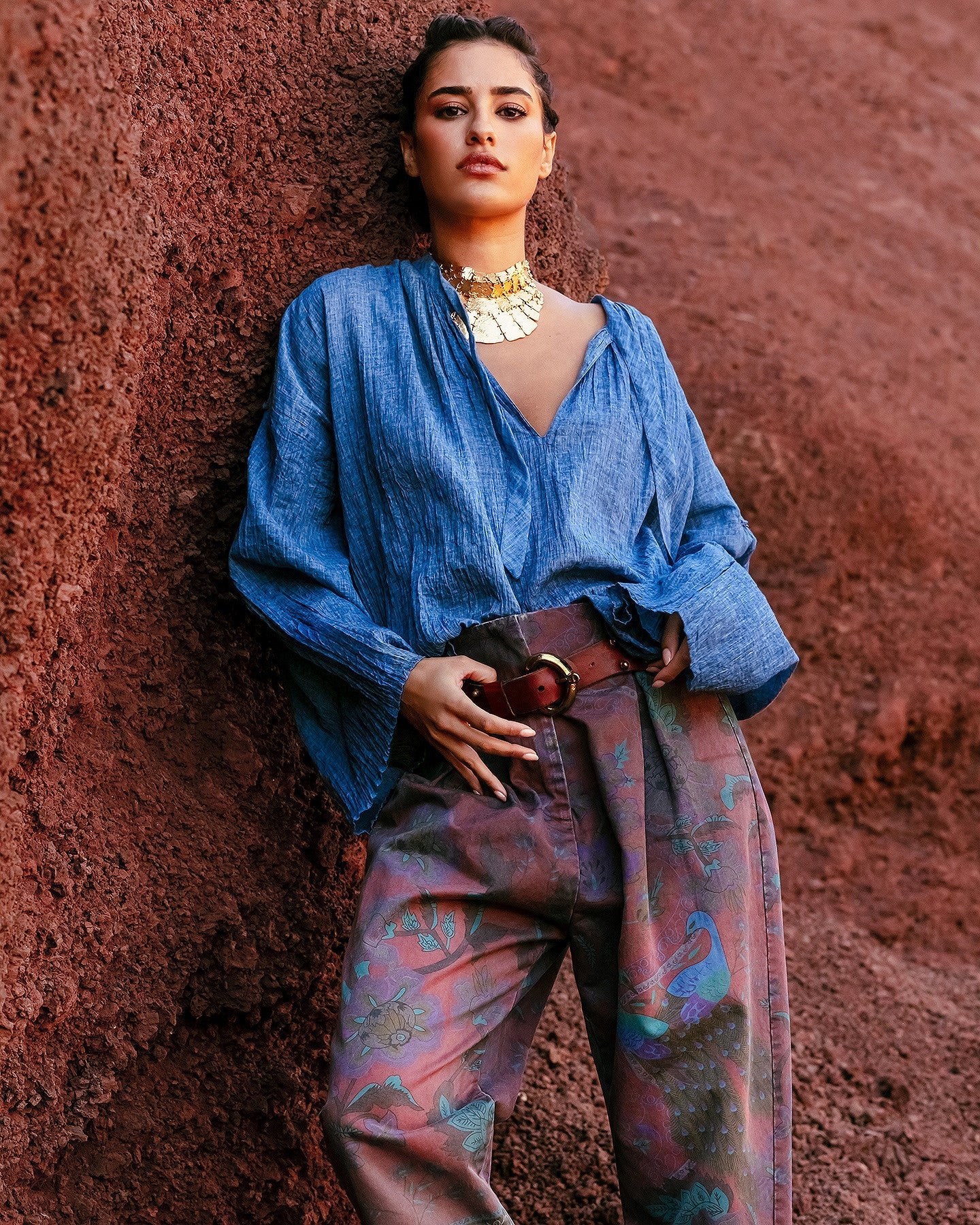 Blouse Nua Bleu | Mes Demoiselles Paris