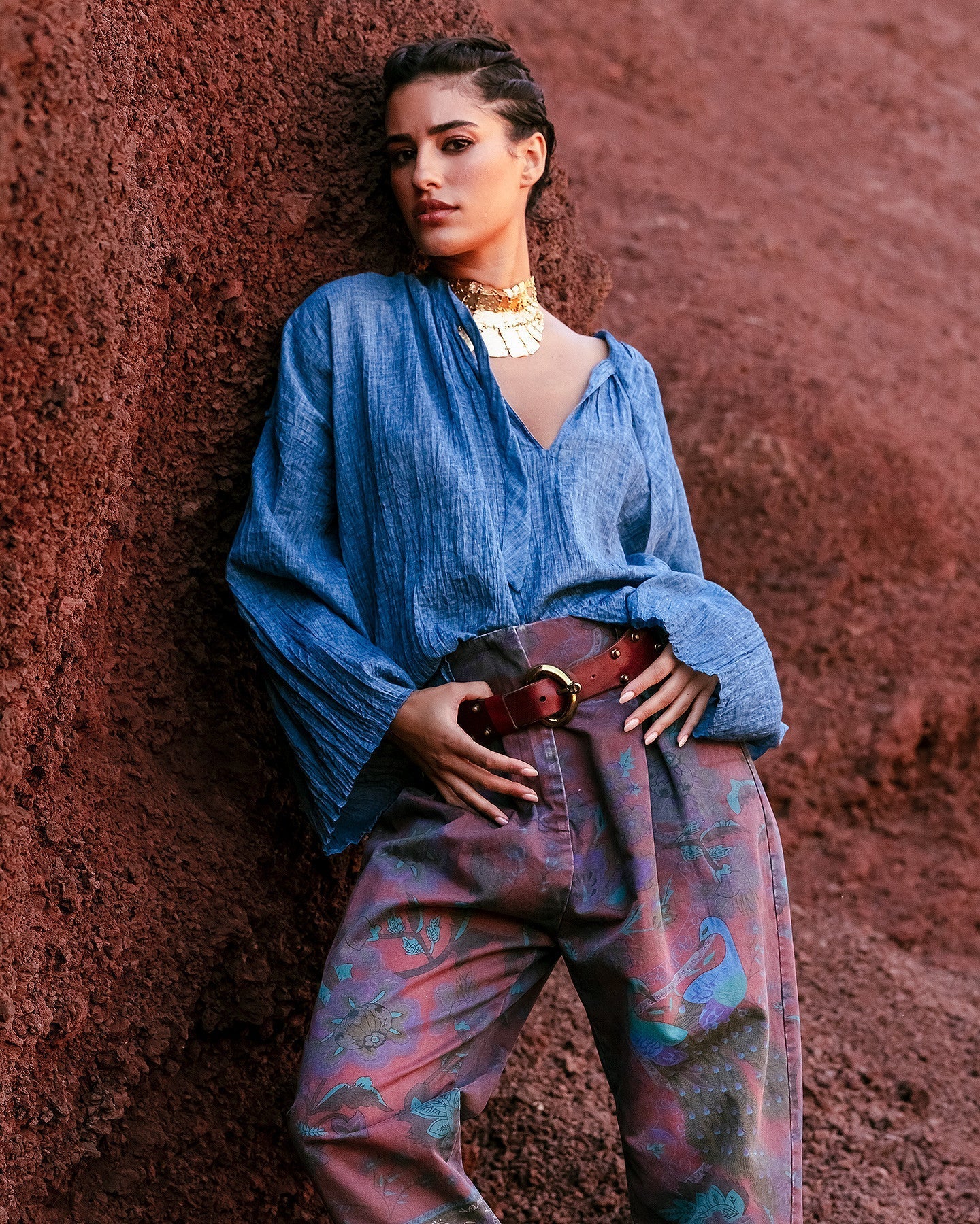 Blouse Nua Bleu | Mes Demoiselles Paris