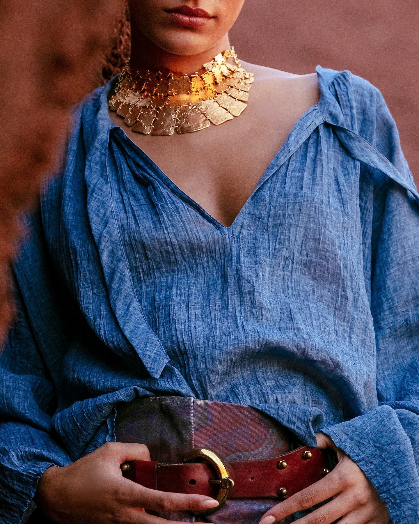 Blouse Nua Bleu | Mes Demoiselles Paris