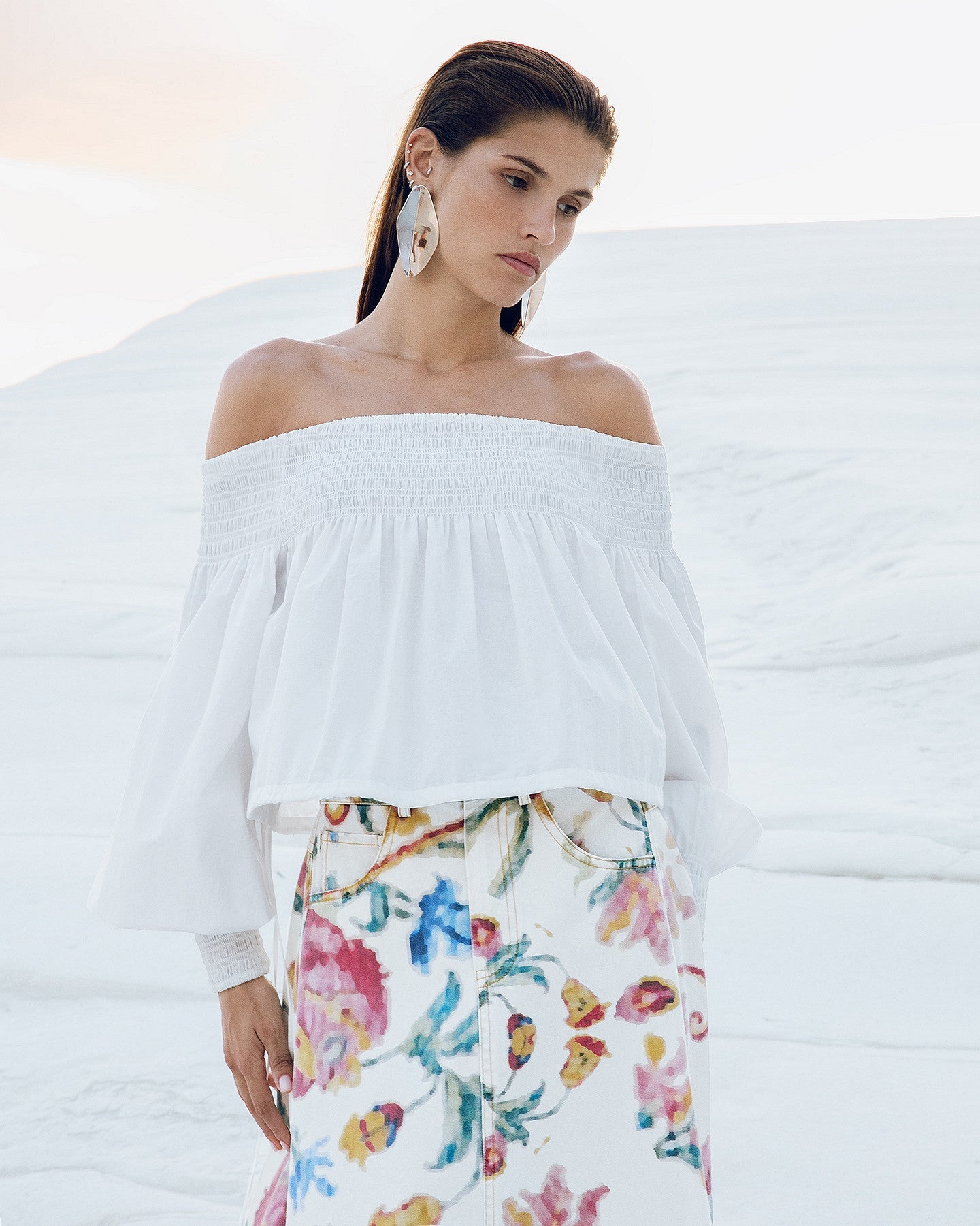 Blouse Pyrite Blanc | Mes Demoiselles Paris