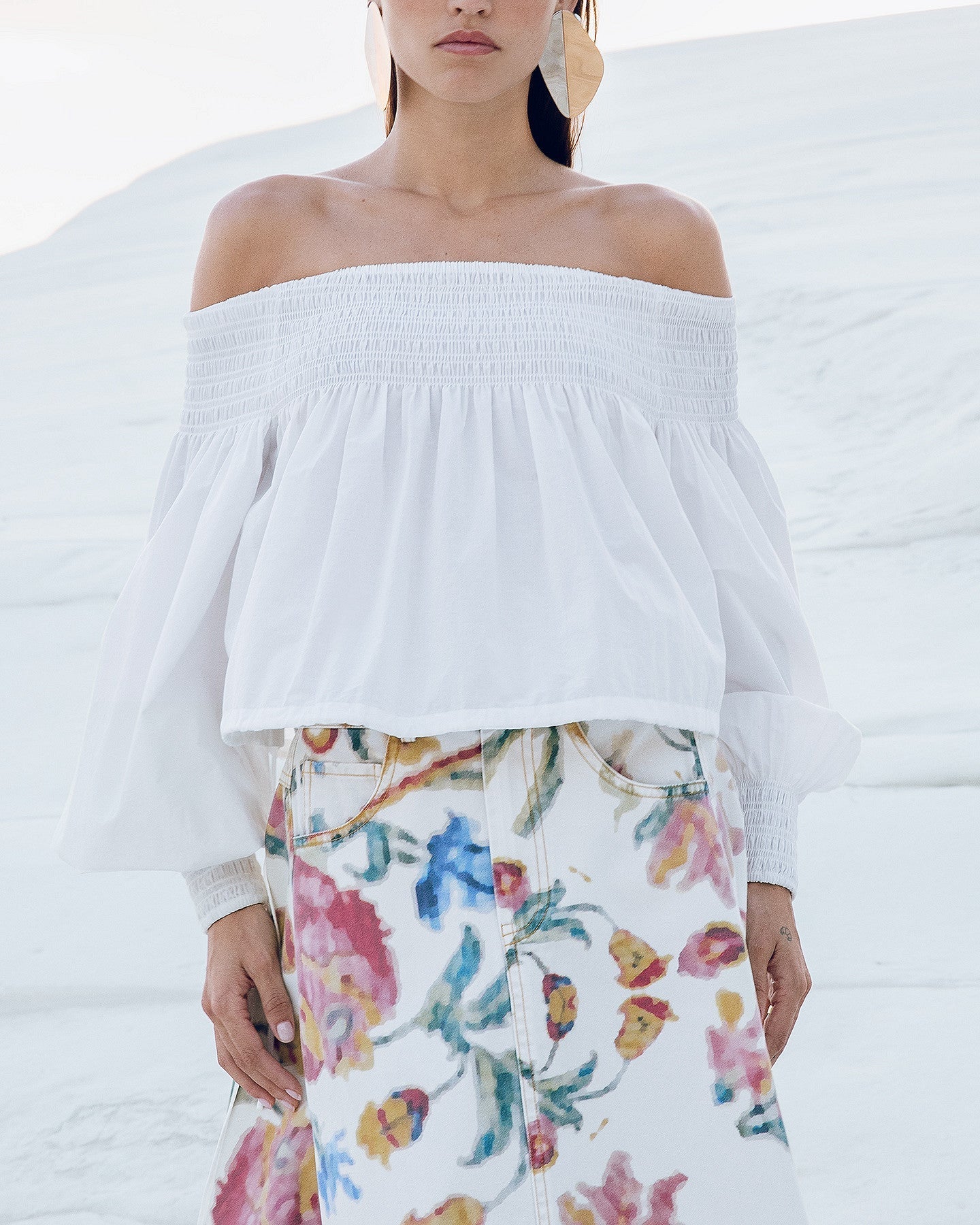 Blouse Pyrite Blanc | Mes Demoiselles Paris