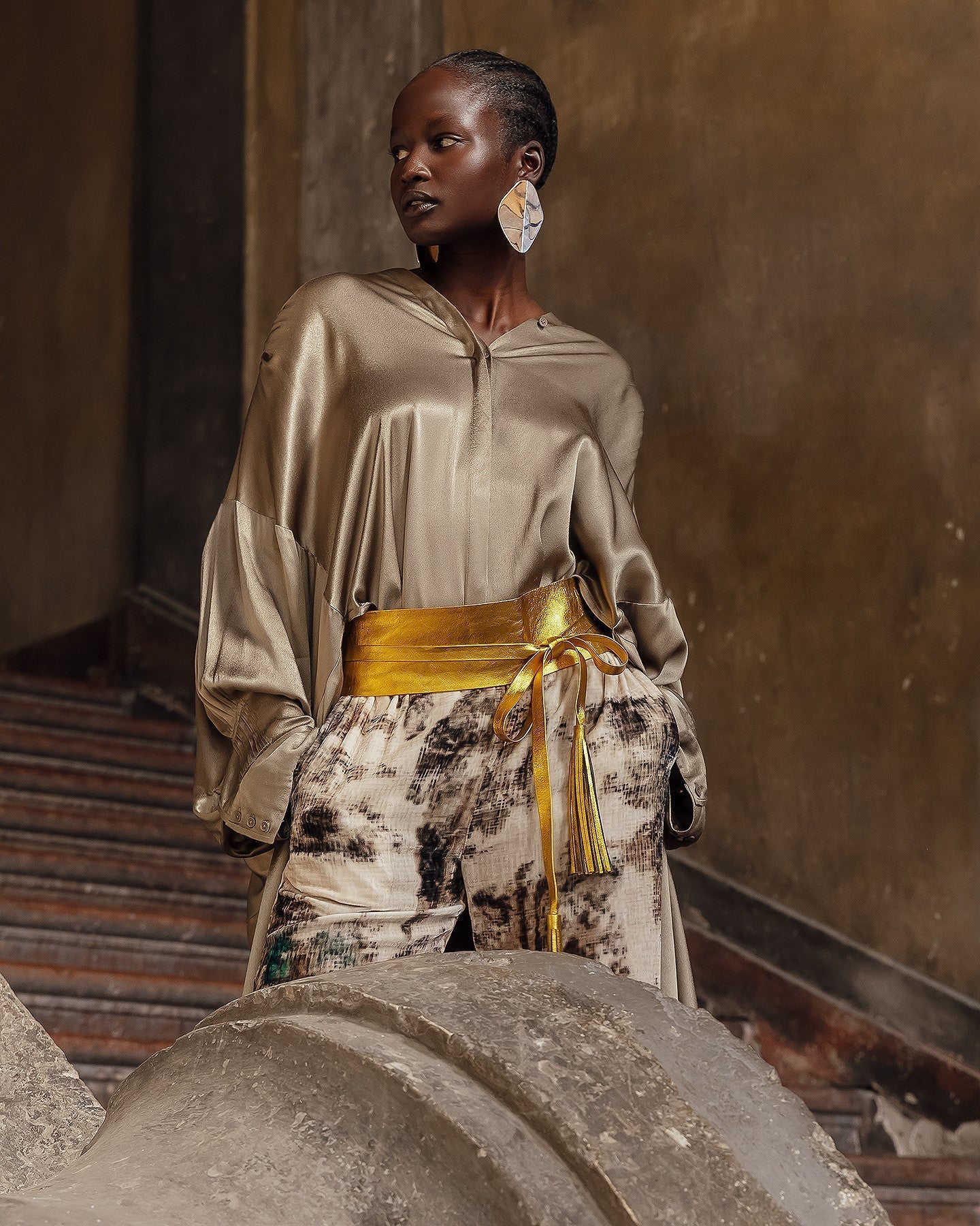 Blouse Suram Kaki | Mes Demoiselles Paris