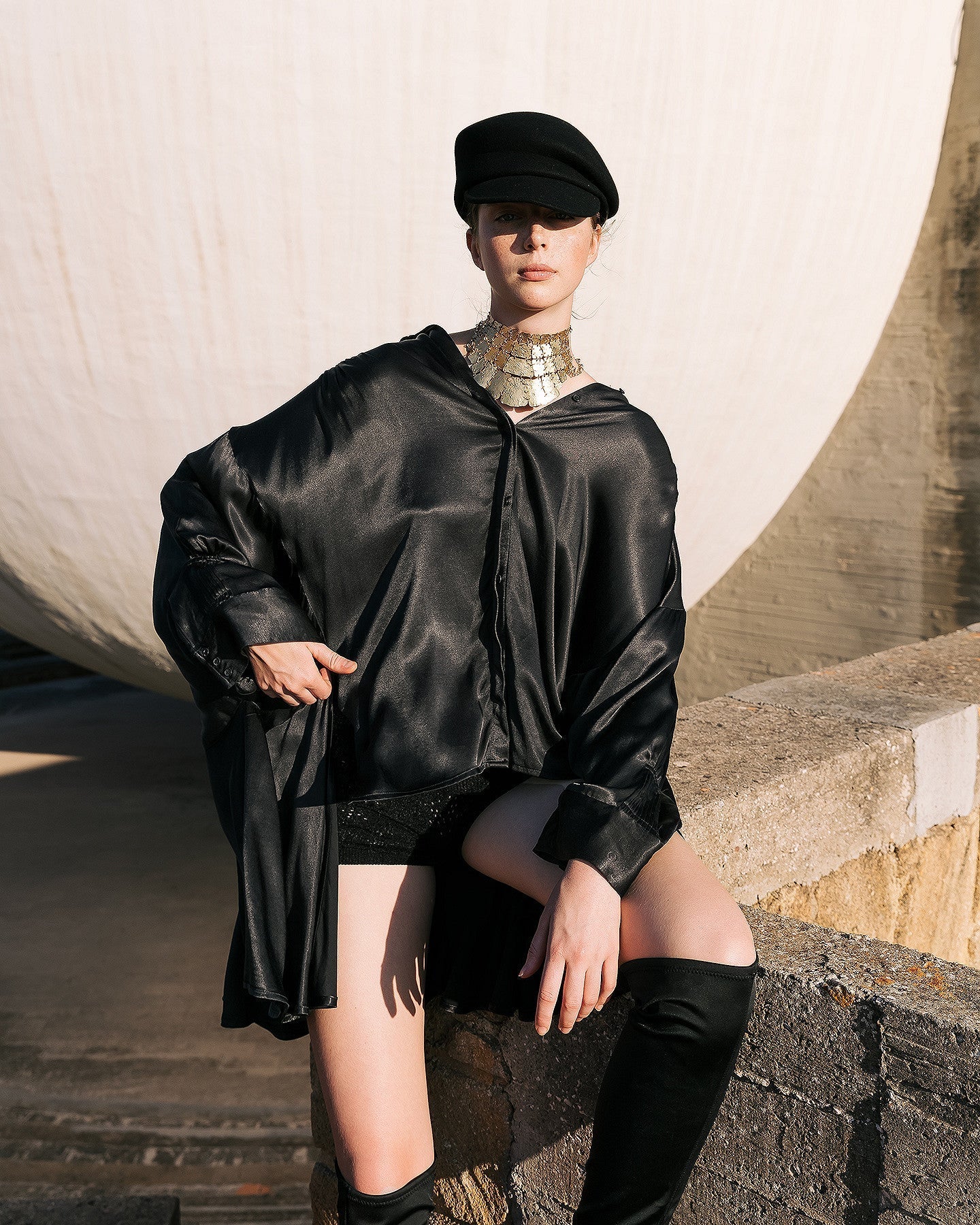 Blouse Suram Noir | Mes Demoiselles Paris