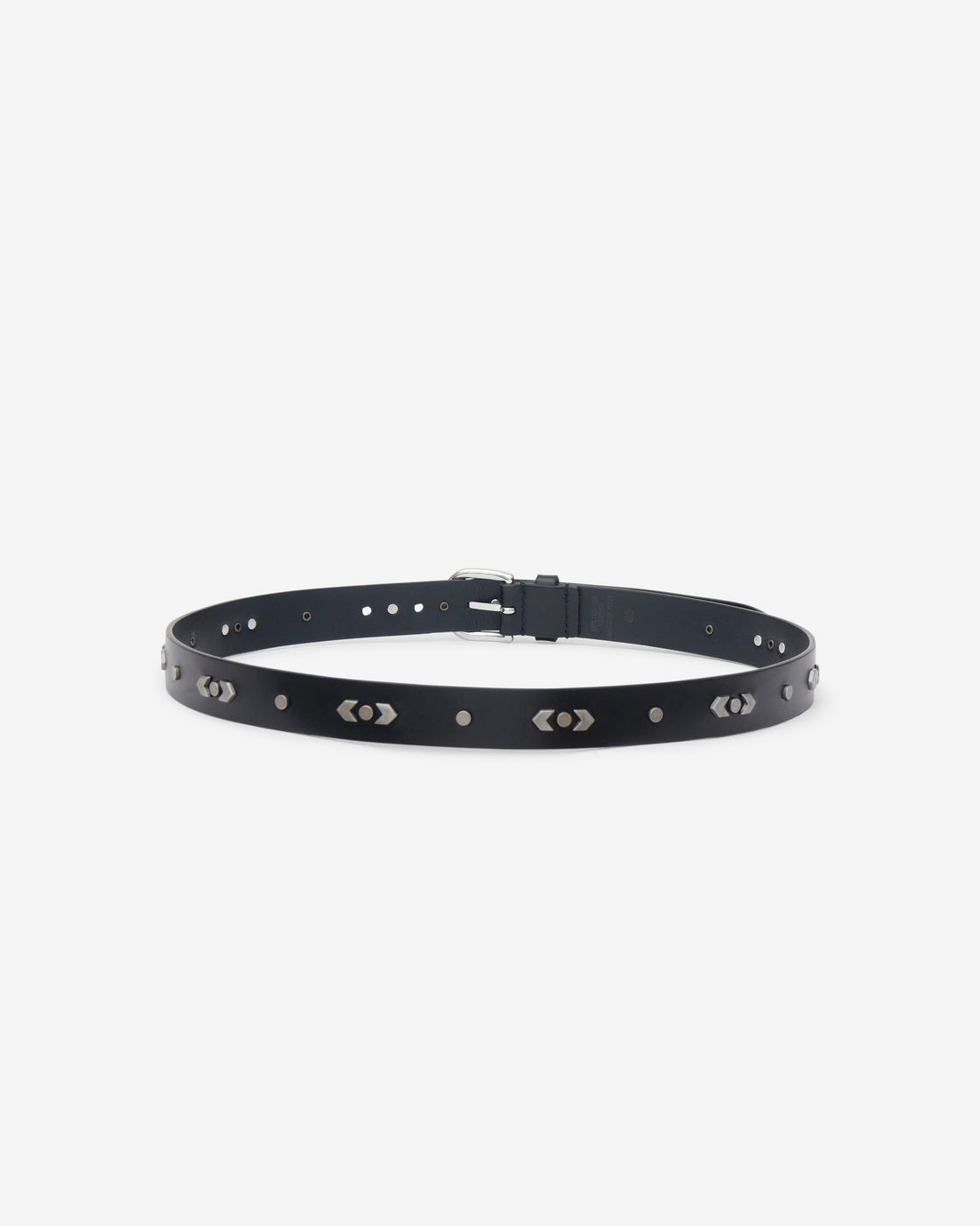 Ceinture Zap - Black/Silver