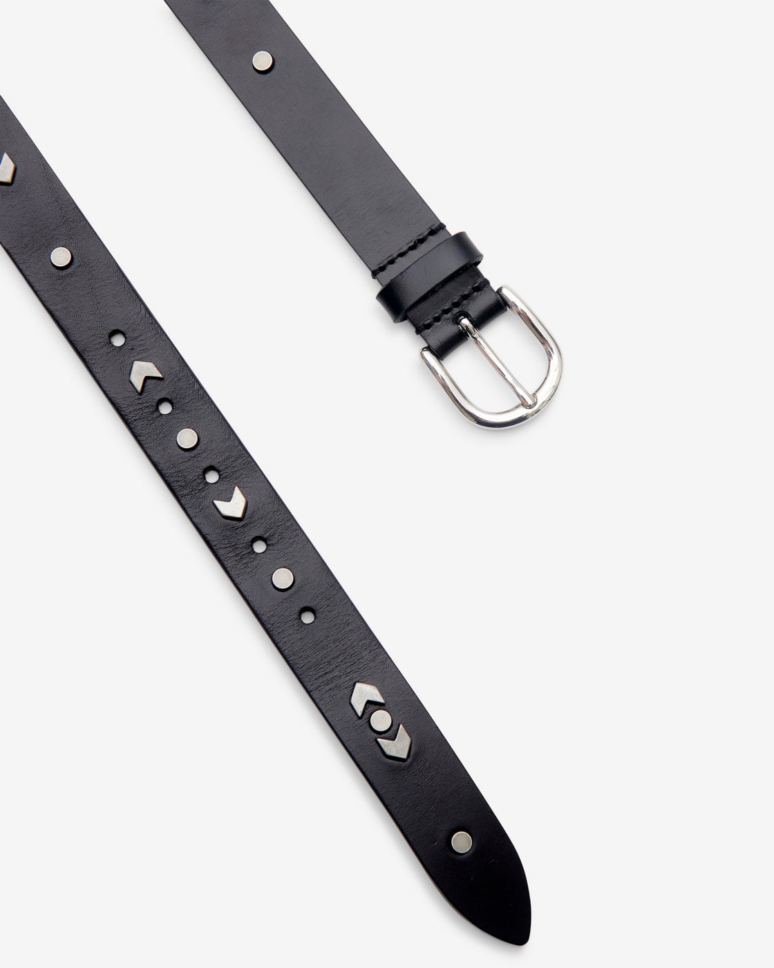 Ceinture Zap - Black/Silver
