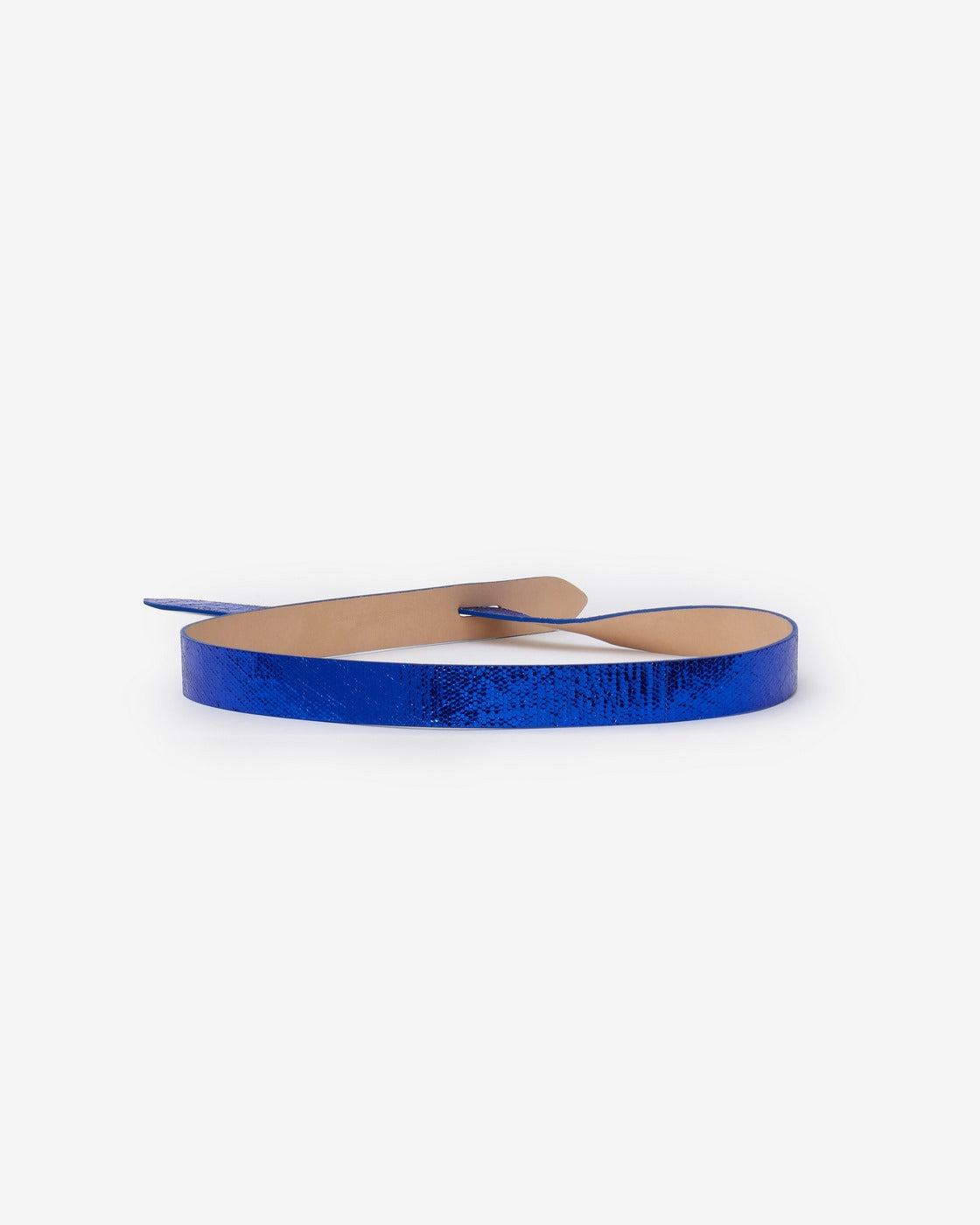 Ceinture Lecce - Metalic Blue