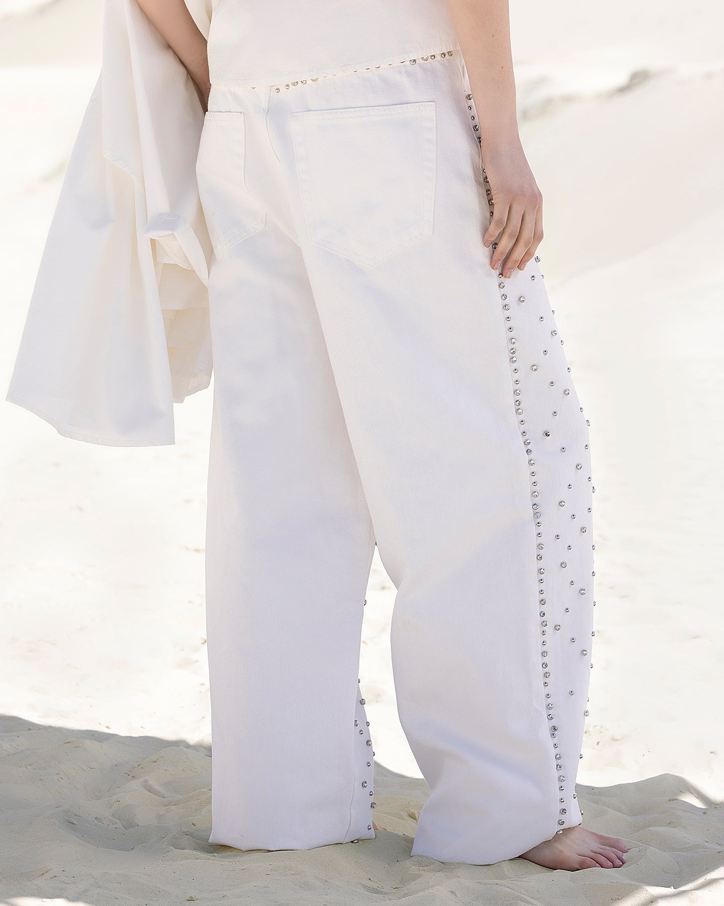Pantalon Manny - Ecru