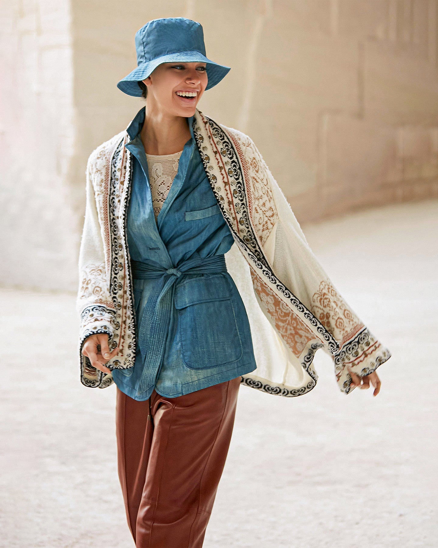 Chapeau Drip Denim | Mes Demoiselles Paris