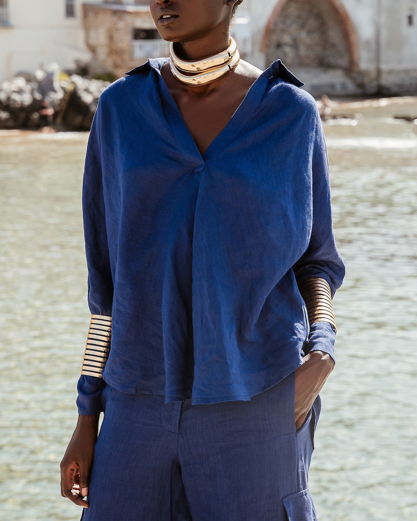 Chemise Cicco Bleu klein | Mes Demoiselles Paris