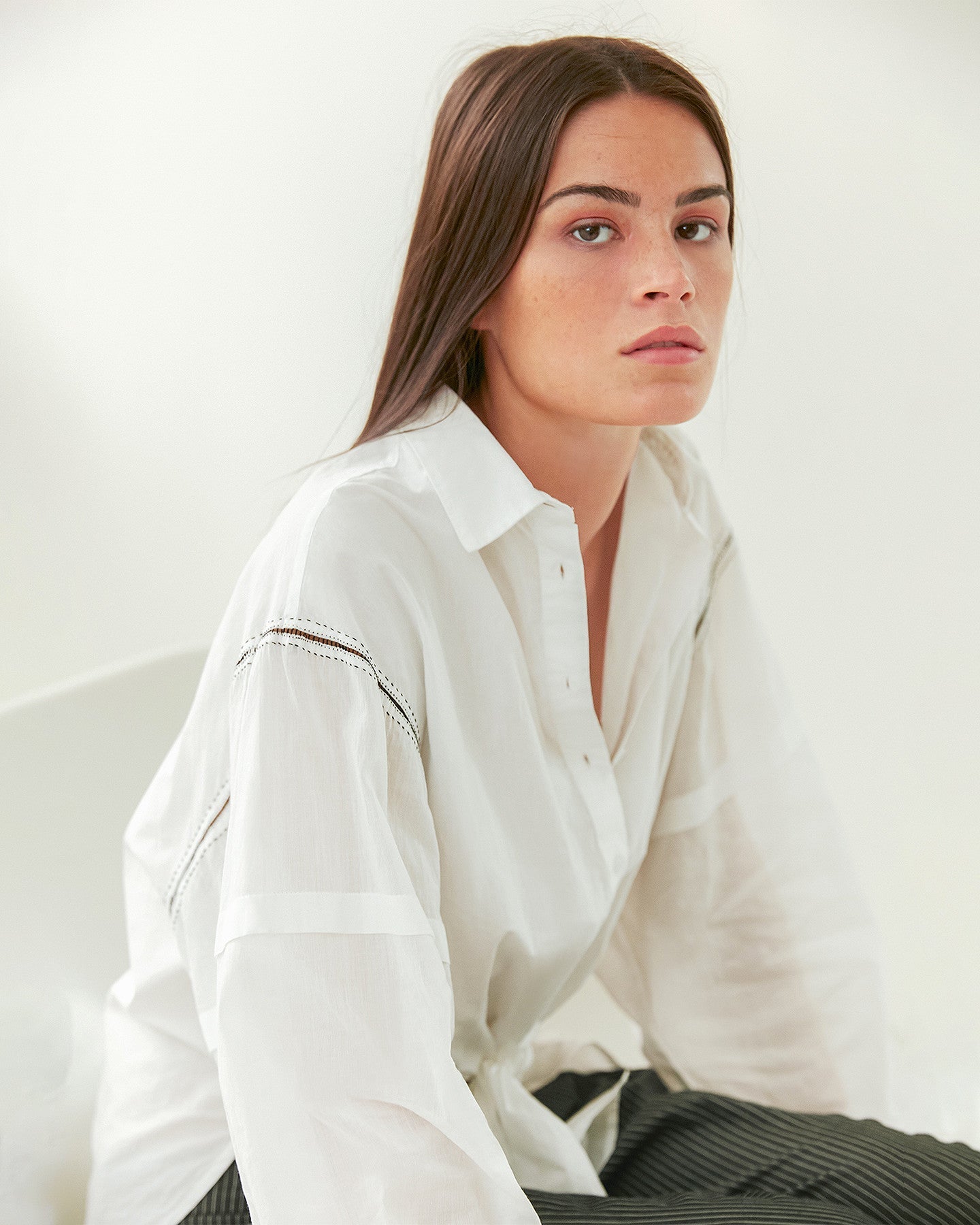 Chemise Cloti White | Mes Demoiselles Paris