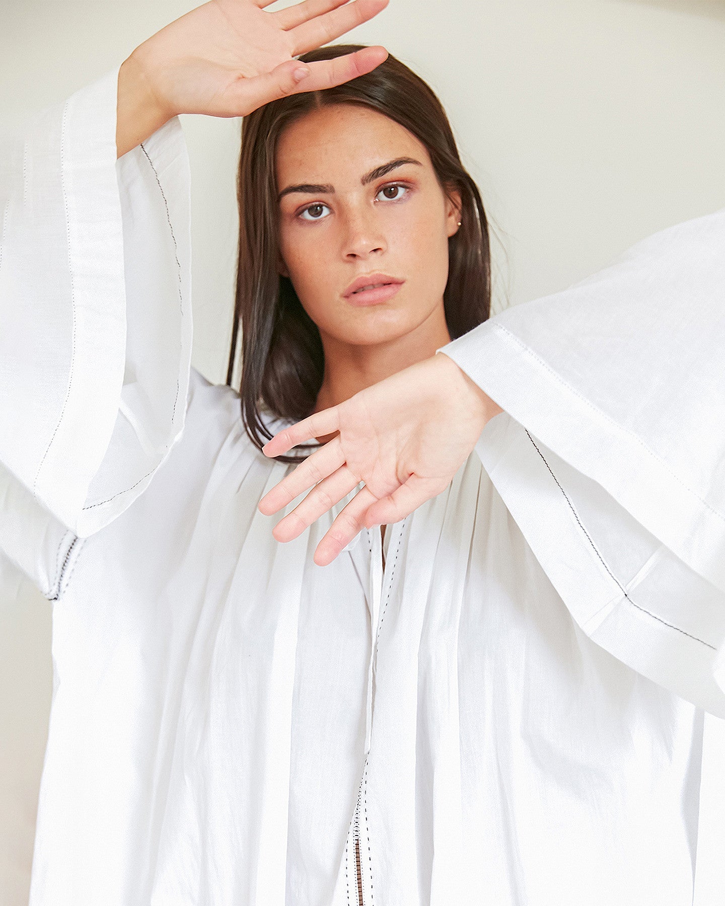 Chemise Crisantemo White | Mes Demoiselles Paris