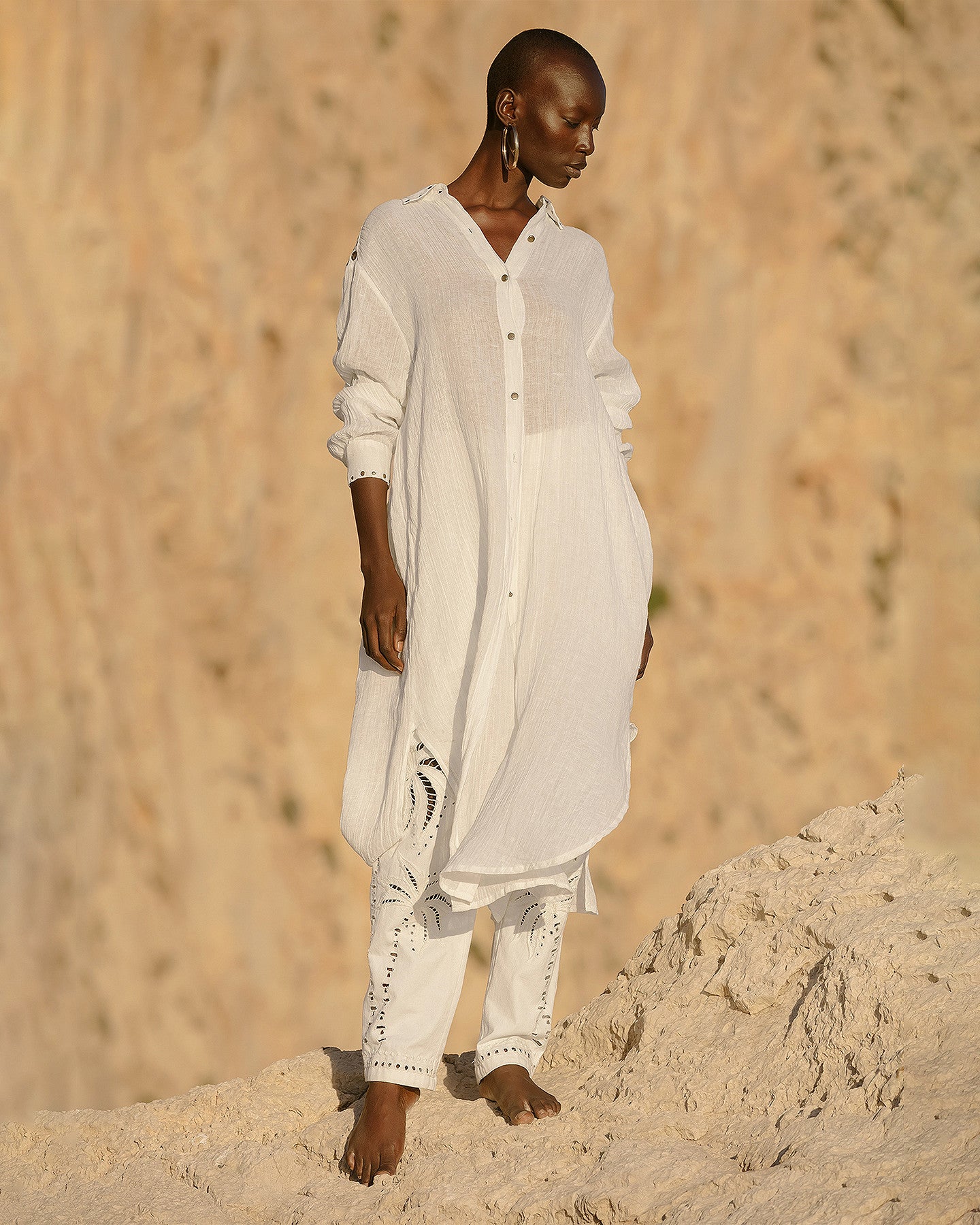 Chemise Gil Blanc cassé | Mes Demoiselles Paris