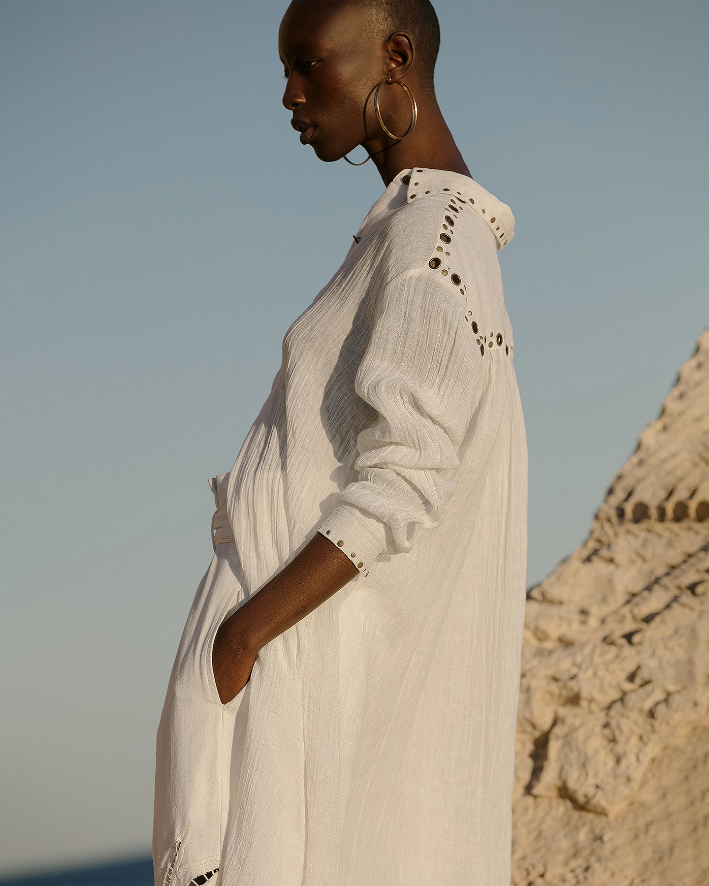 Chemise Gil Blanc cassé | Mes Demoiselles Paris