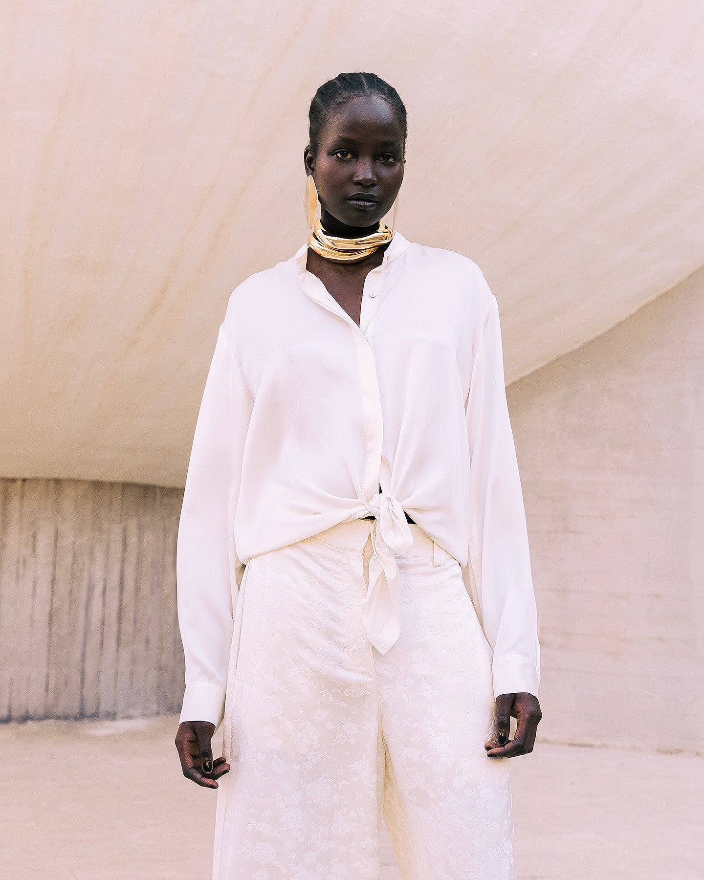 Chemise Silveness Ivoire | Mes Demoiselles Paris