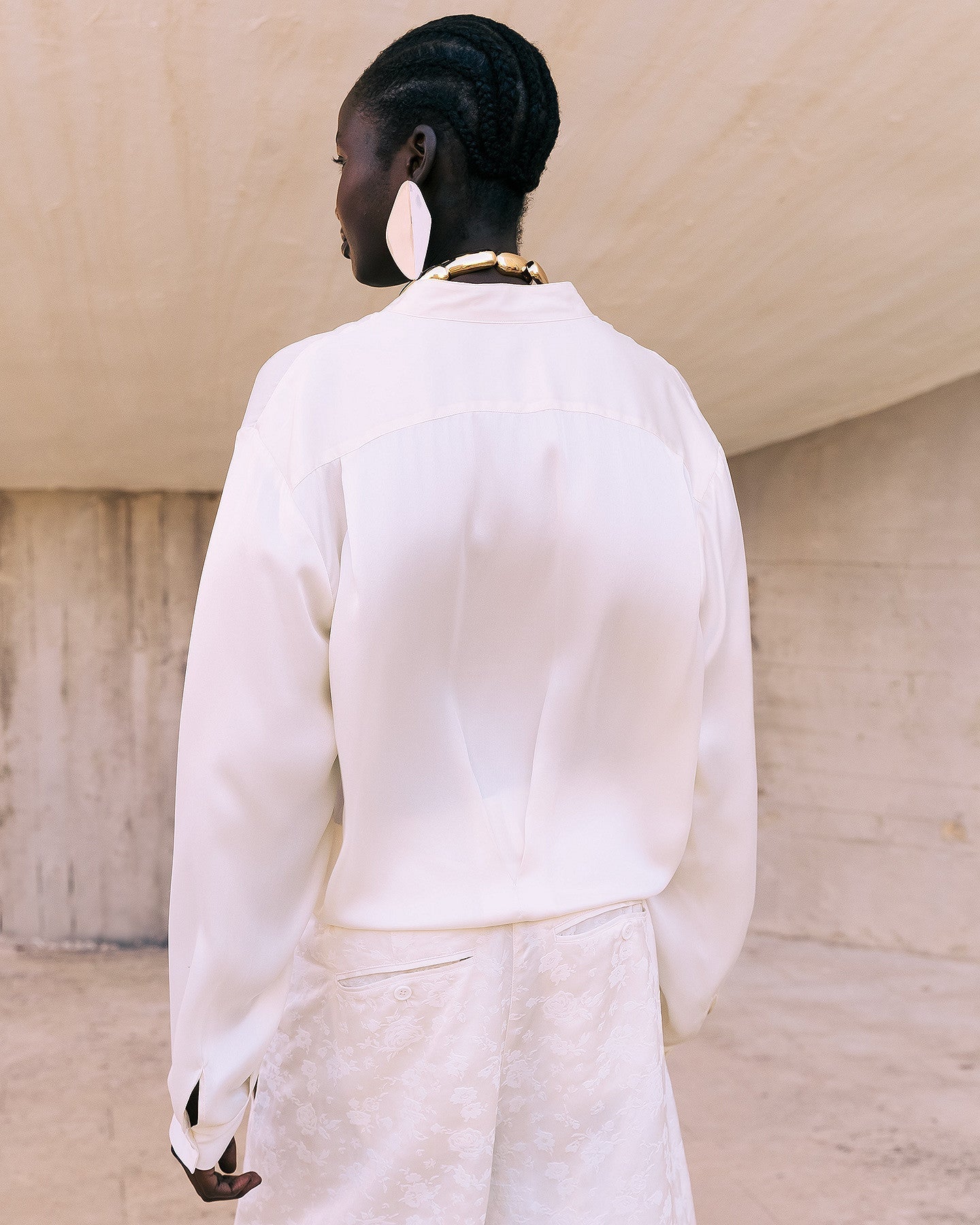 Chemise Silveness Ivoire | Mes Demoiselles Paris