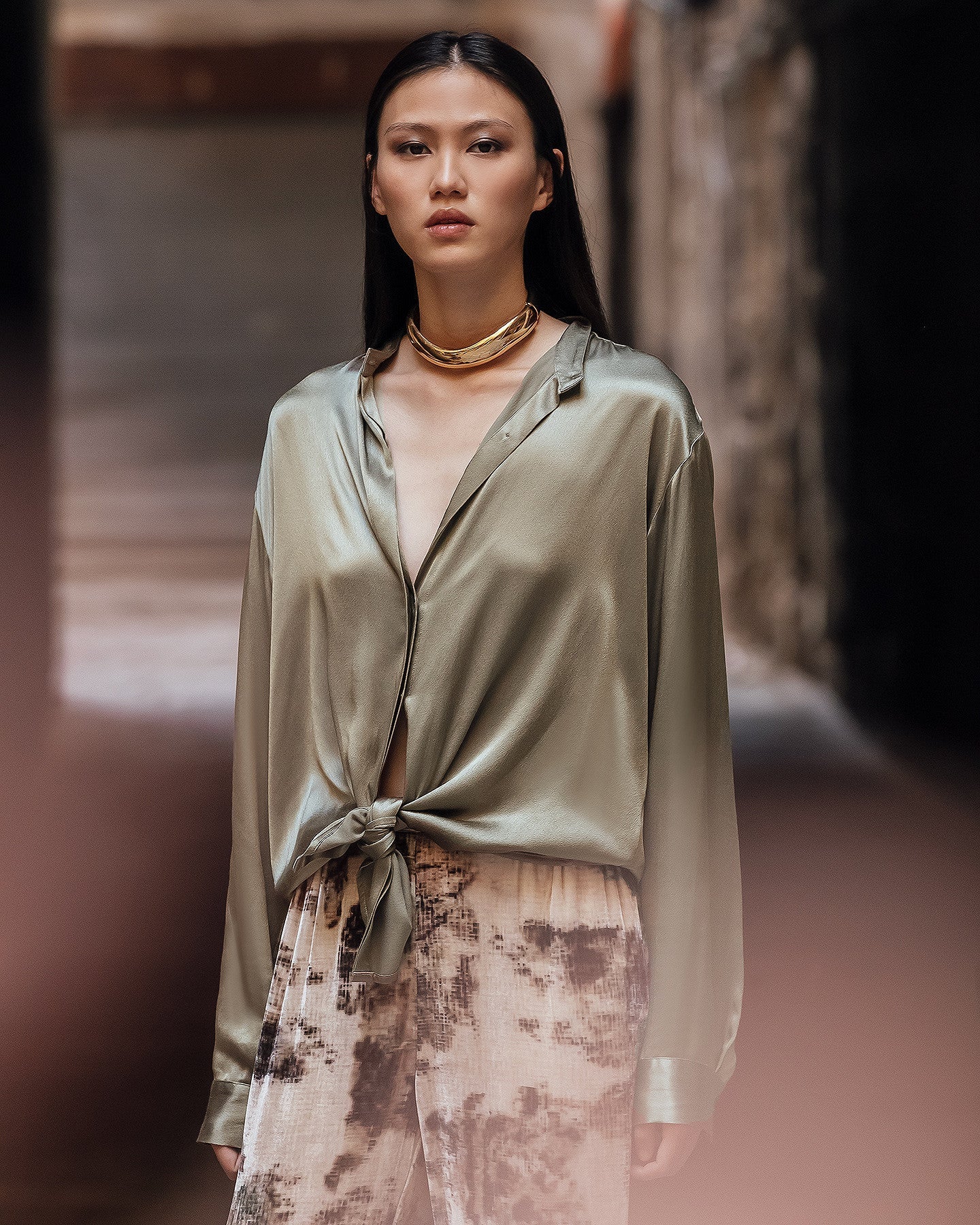 Chemise Siwa Kaki | Mes Demoiselles Paris