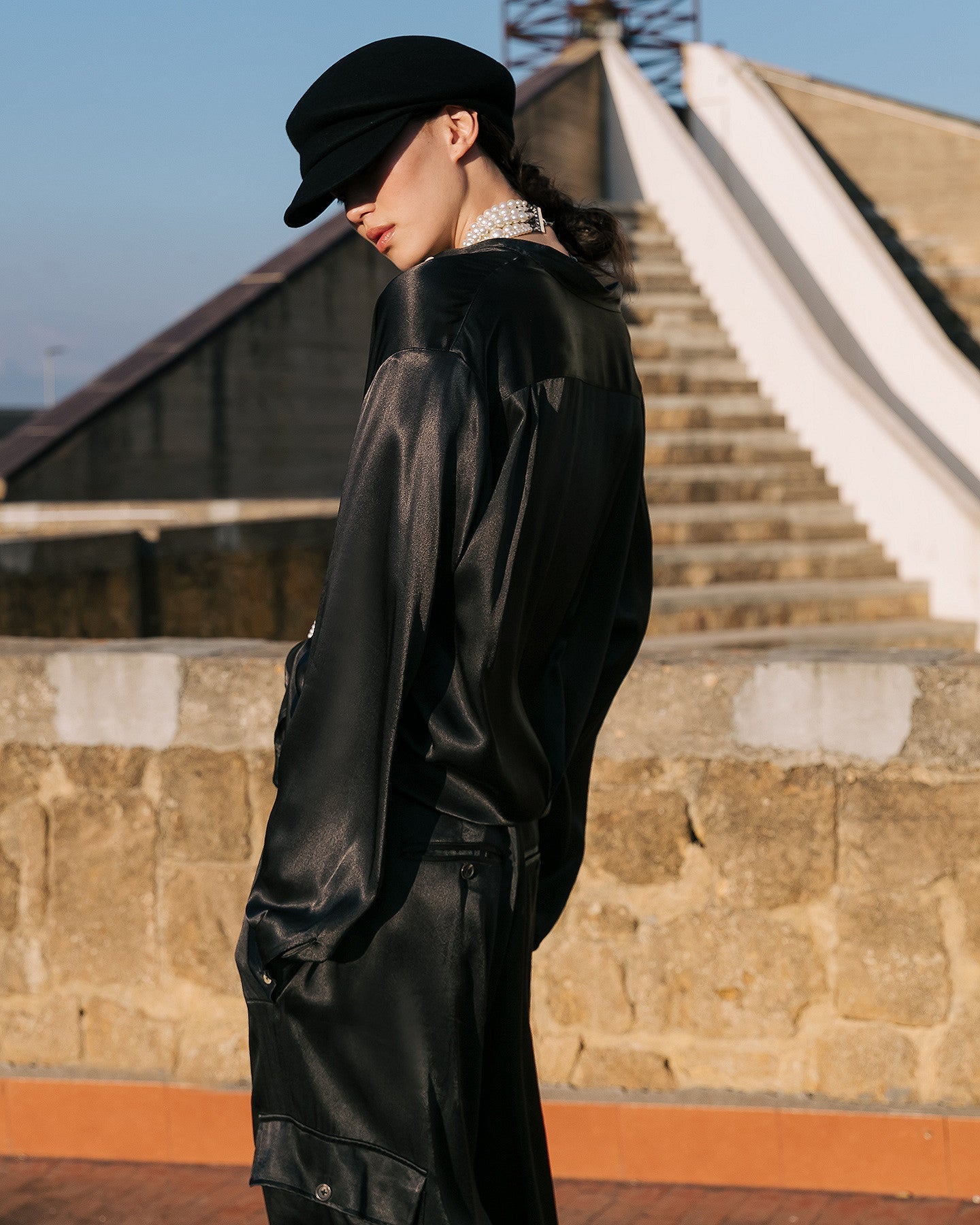 Chemise Siwa Noir | Mes Demoiselles Paris